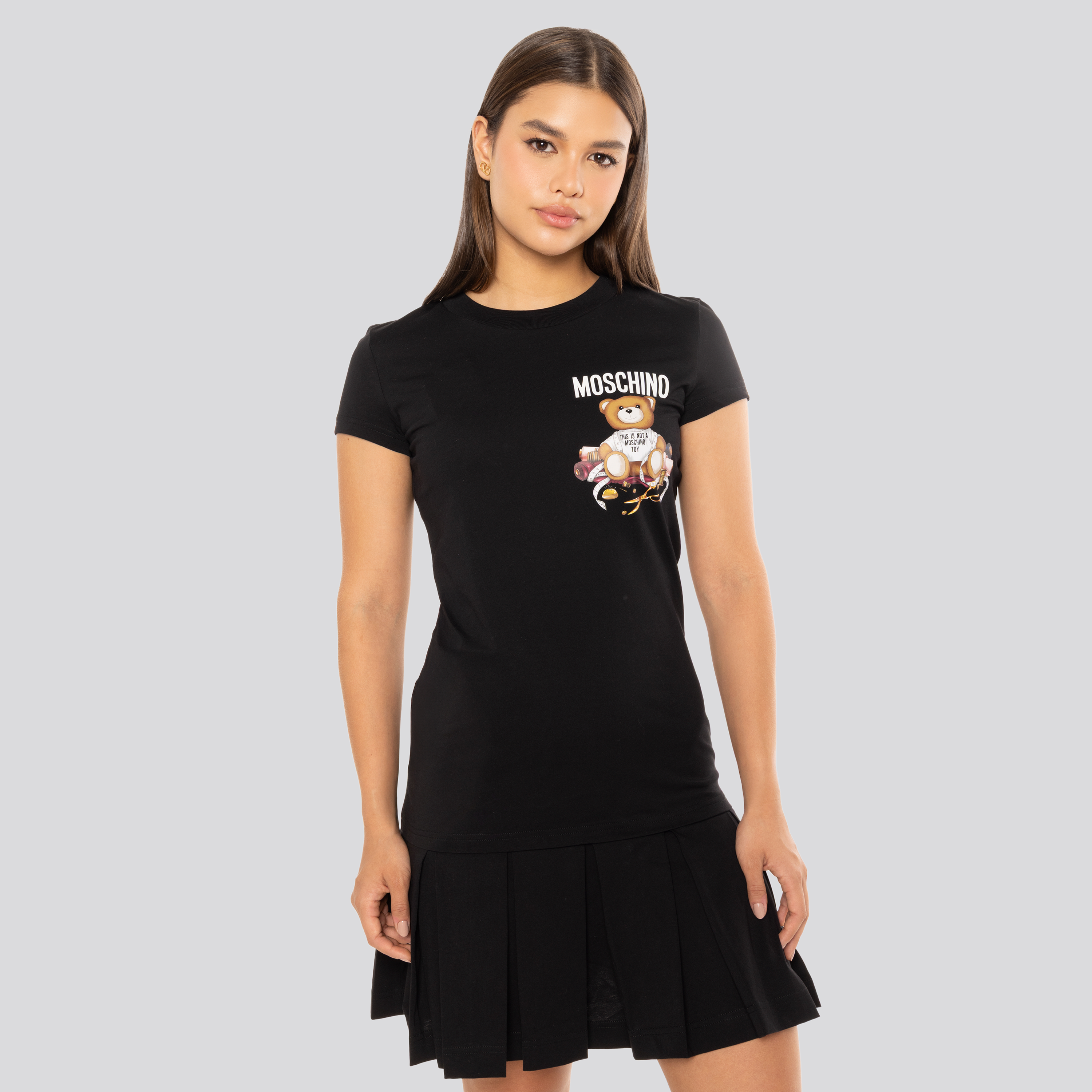 Vestido Negro Moschino Taylor Teddy