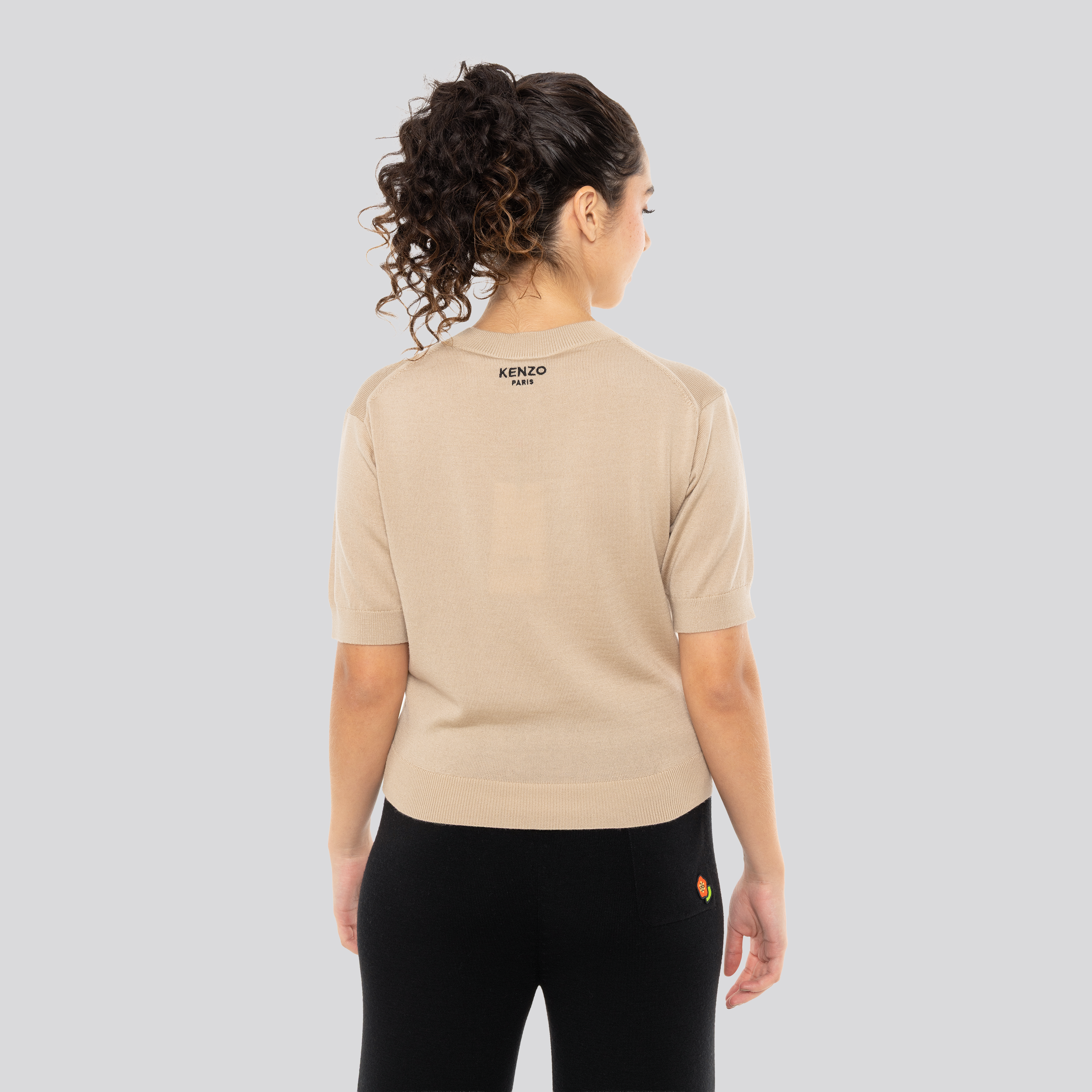Top Beige Kenzo Rws Flower Patch