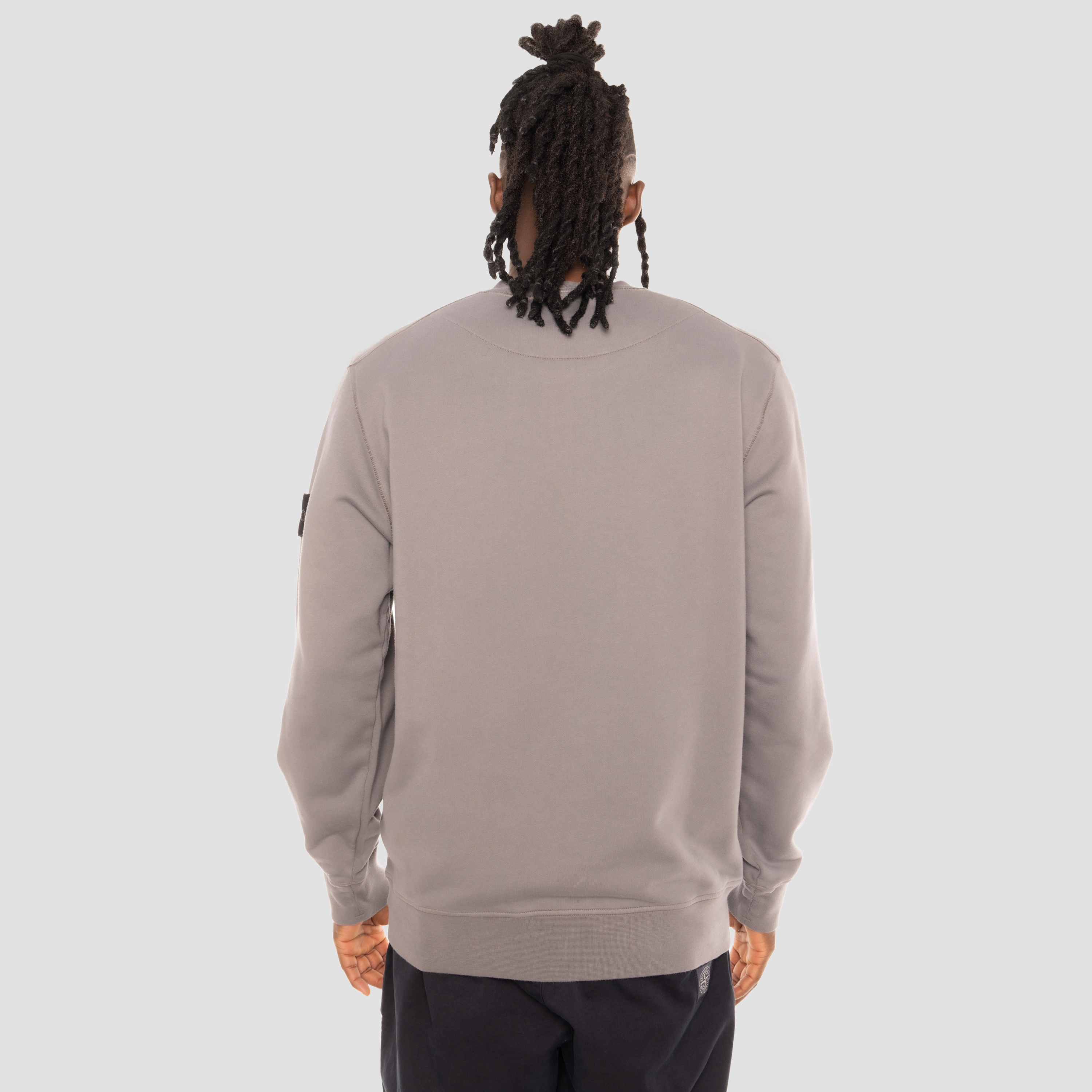 Buzo Gris Stone Island Tag