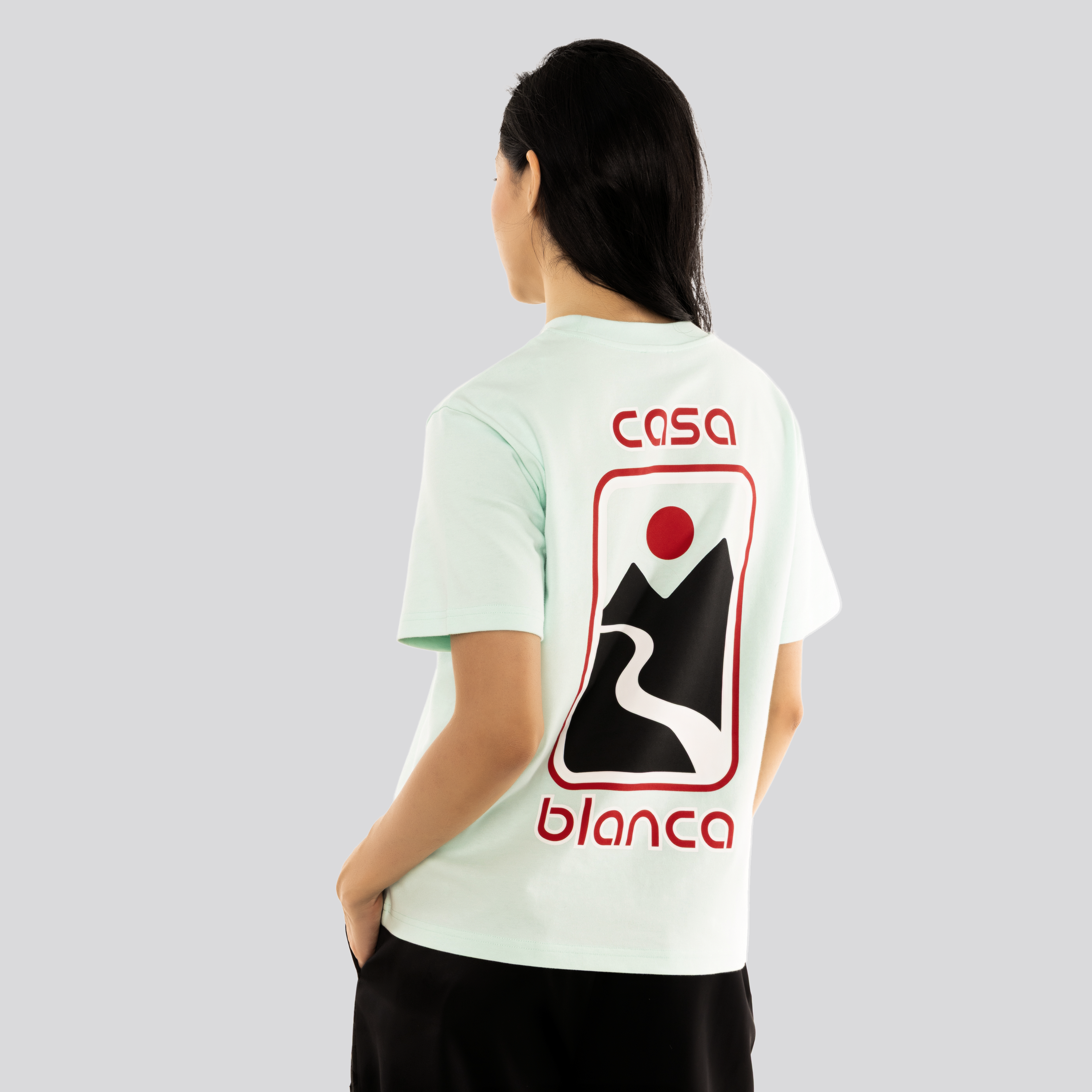 Camiseta Menta Casablanca Sunset Valley