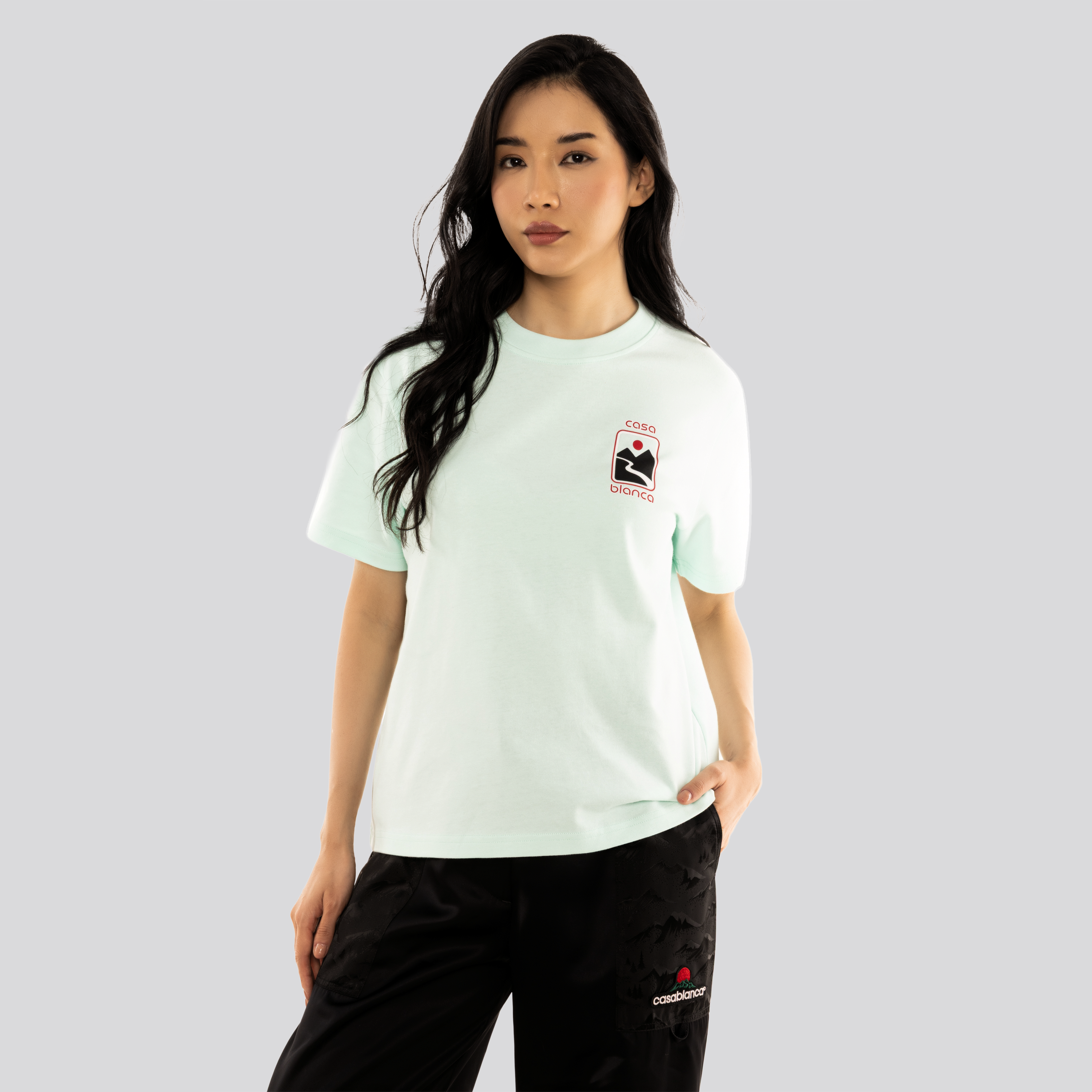 Camiseta Menta Casablanca Sunset Valley