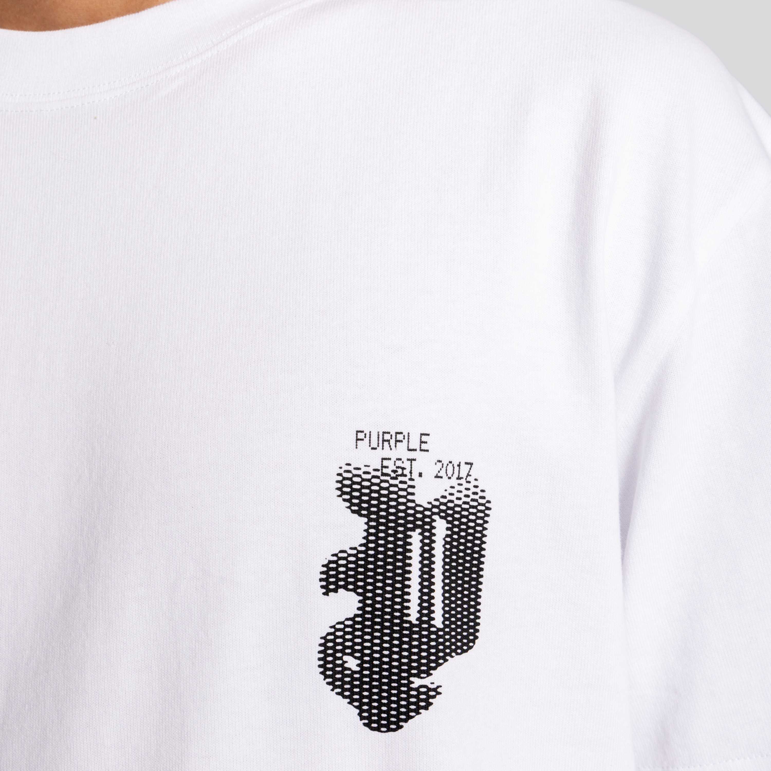 Camiseta Blanca PURPLE P