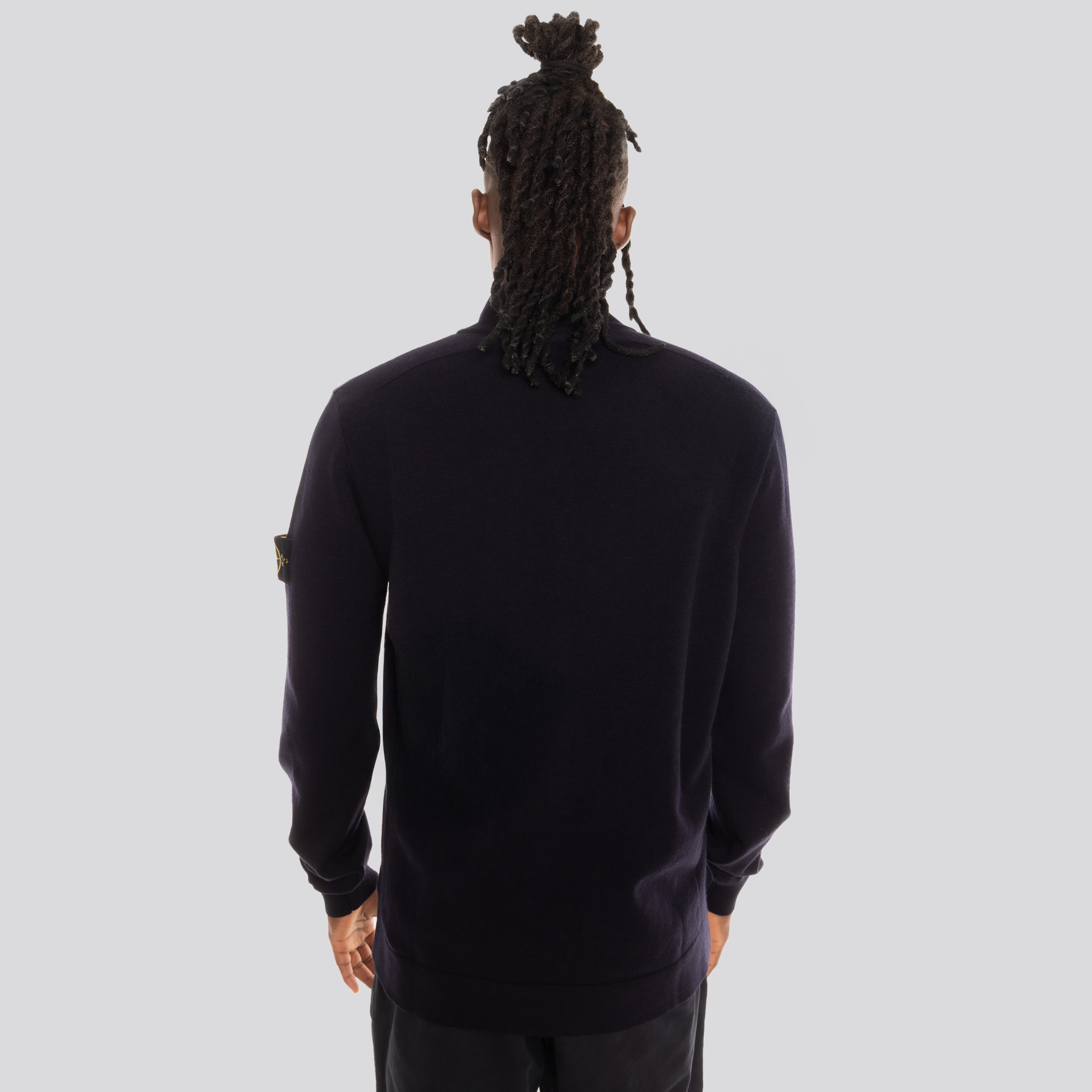 Chaqueta Azul Stone Island Tag