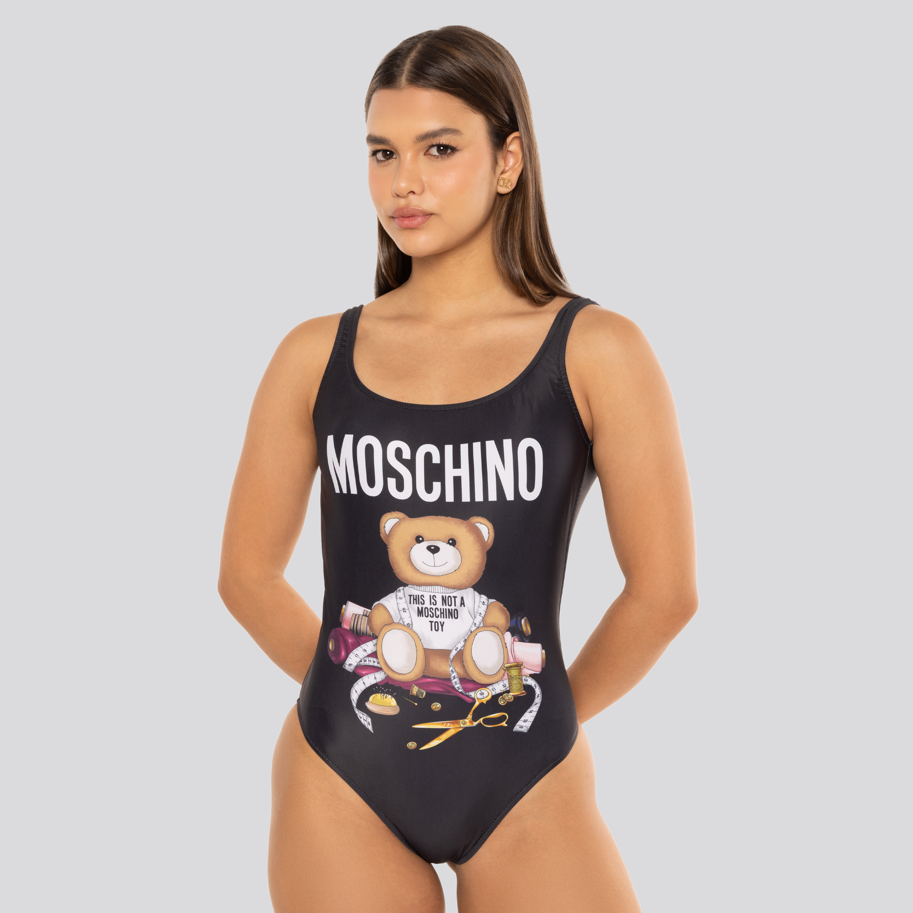 Body Negro Moschino Teddy Bear