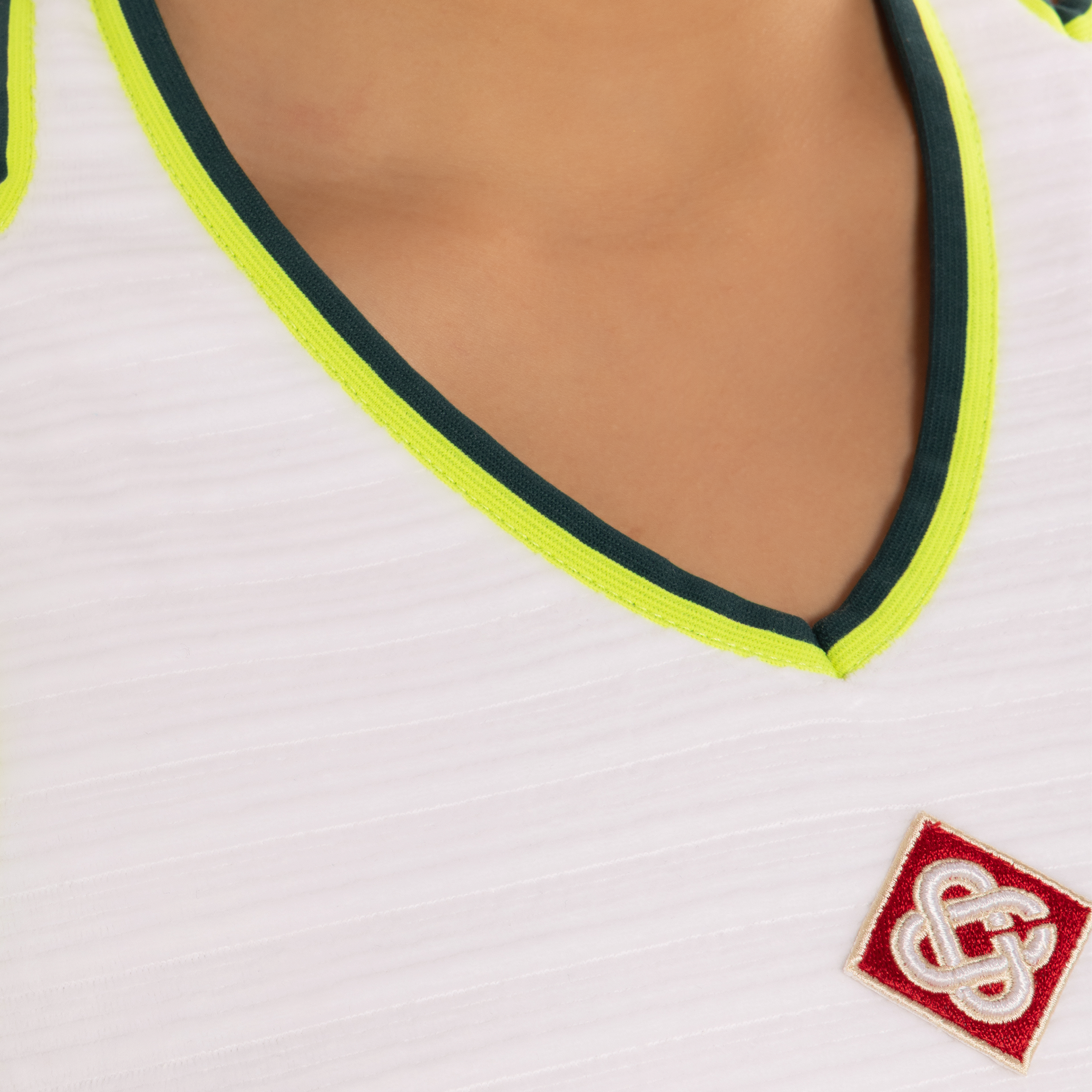 Vestido Blanco Casablanca Hippie Tennis