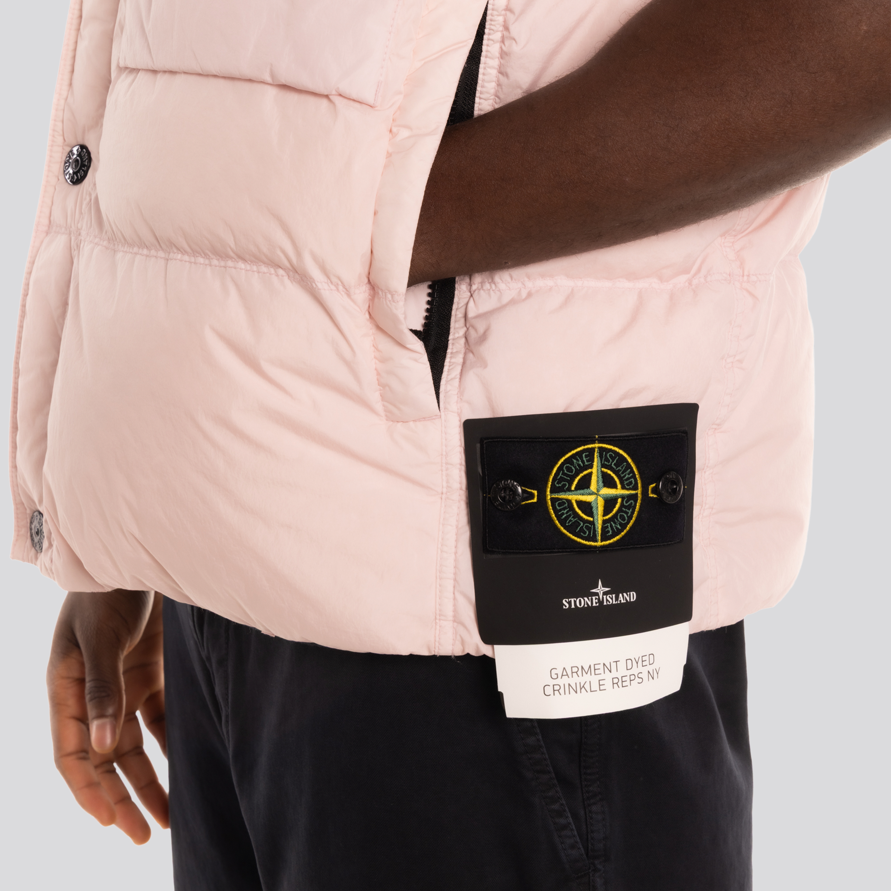Chaleco Rosado Stone Island Stone Island