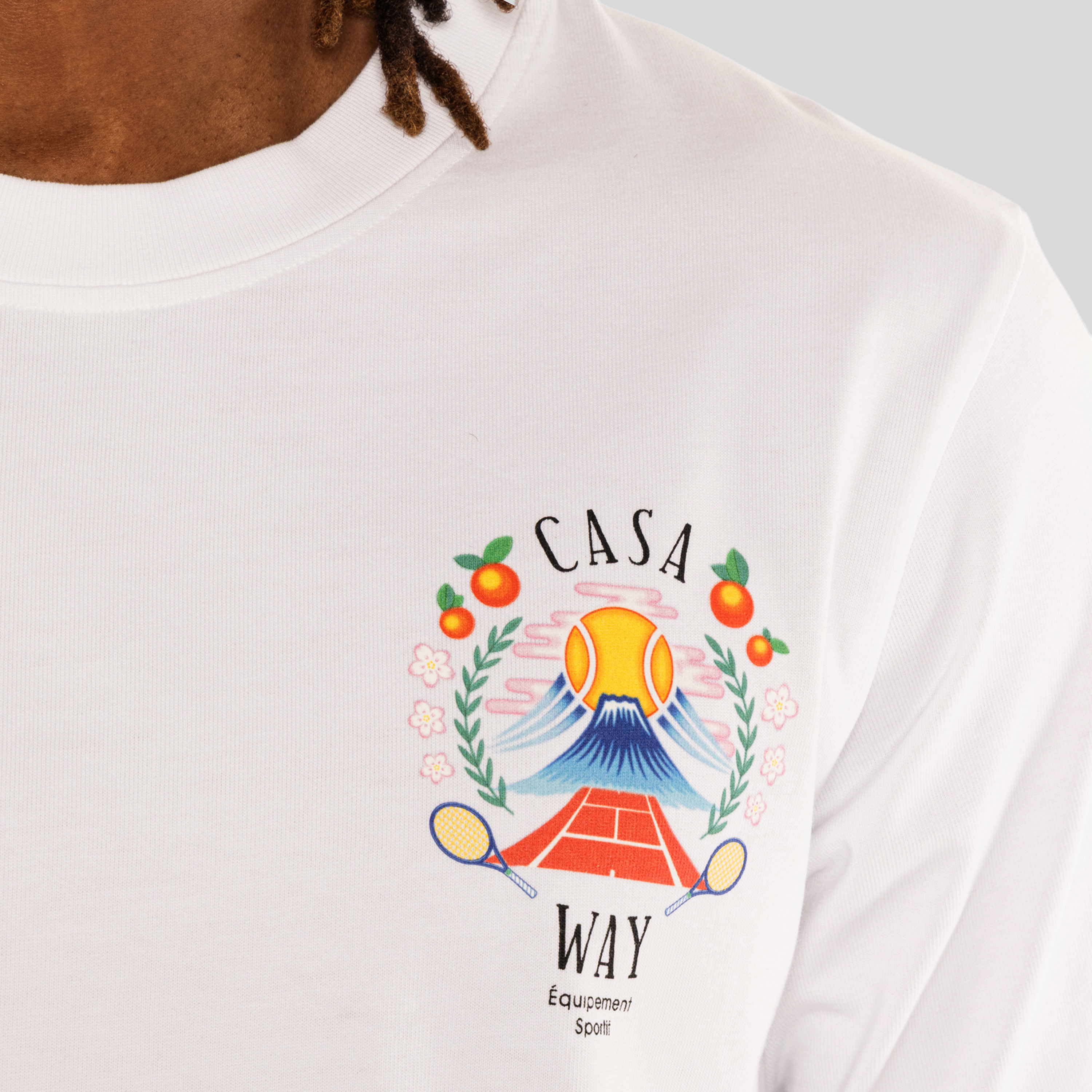 Camiseta Blanca Casablanca Casa Way Mountain