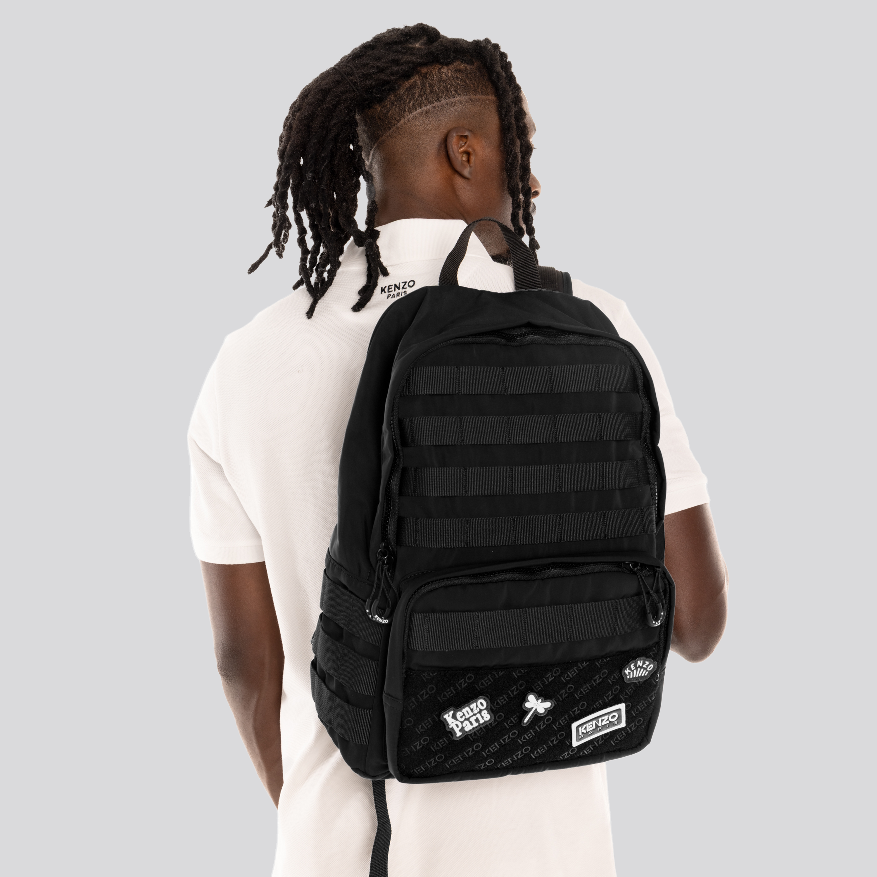 Mochila Negra Kenzo Jungle'