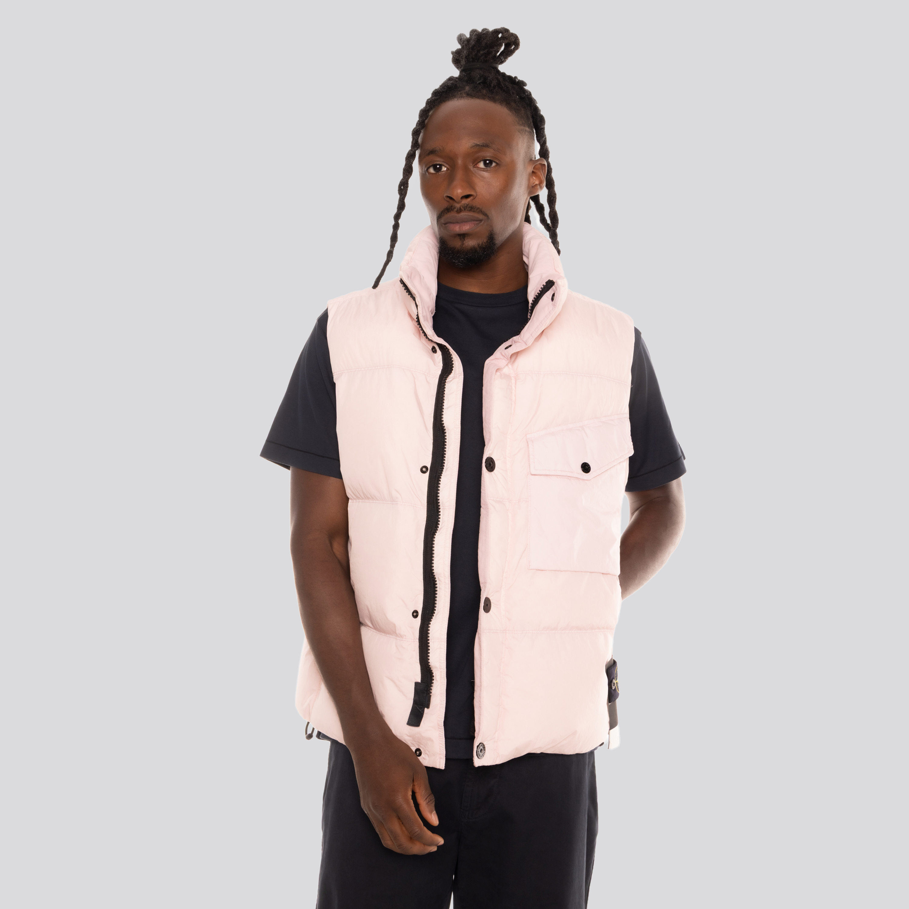 Chaleco Rosado Stone Island Stone Island