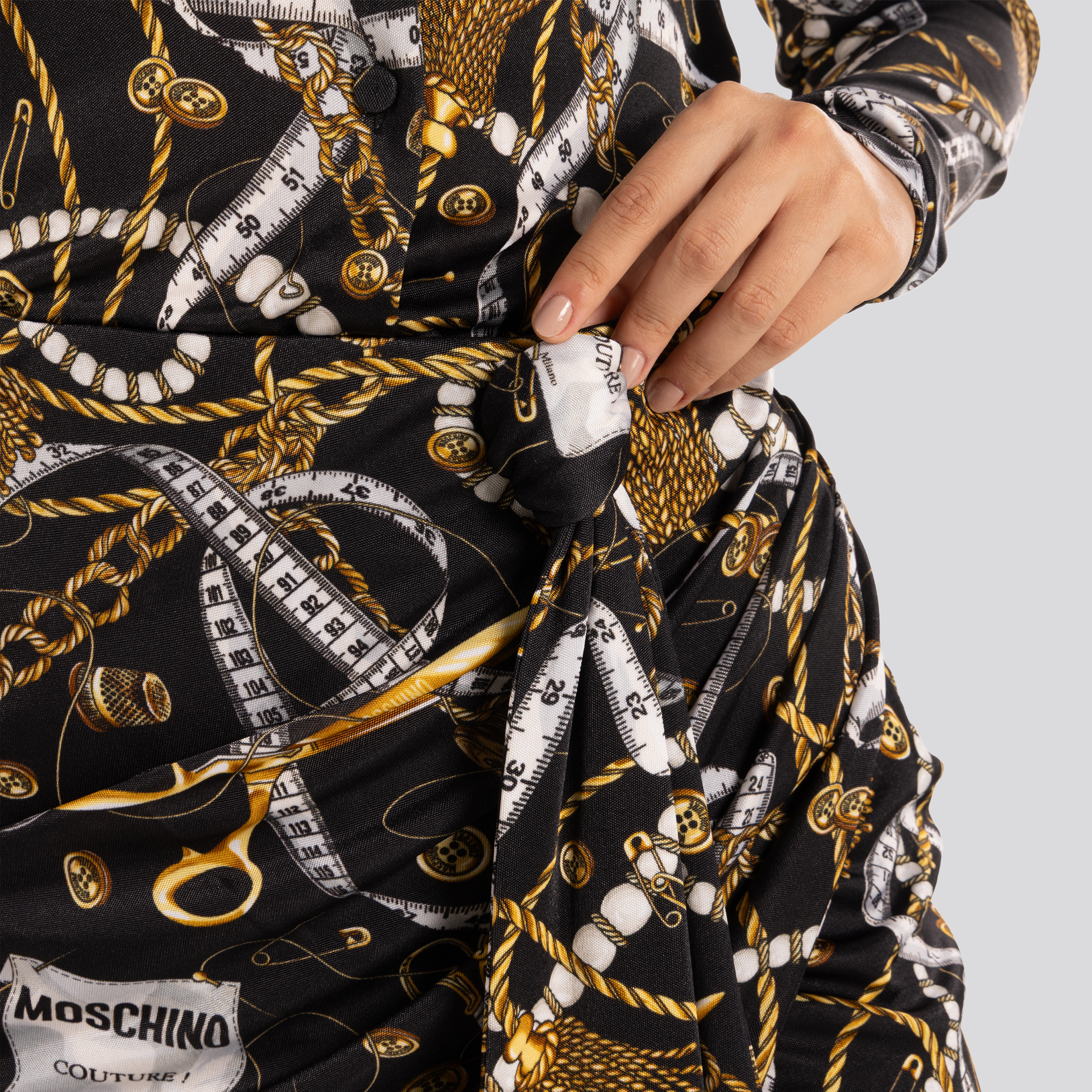 Vestido Negro Moschino Taylor