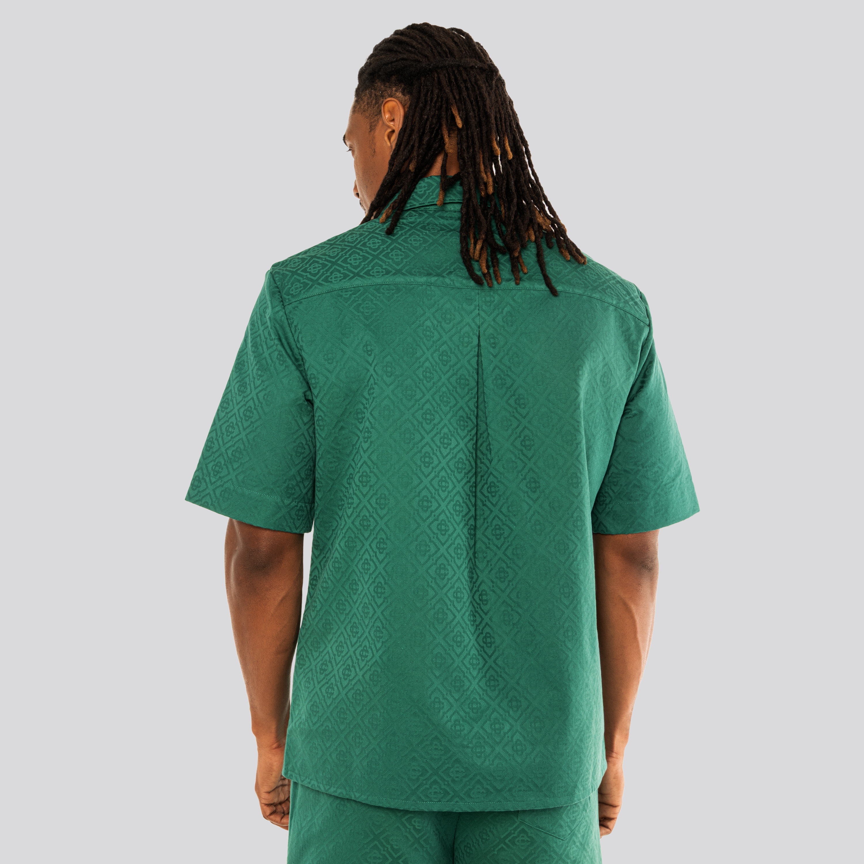Camisa Verde Casablanca Monogram
