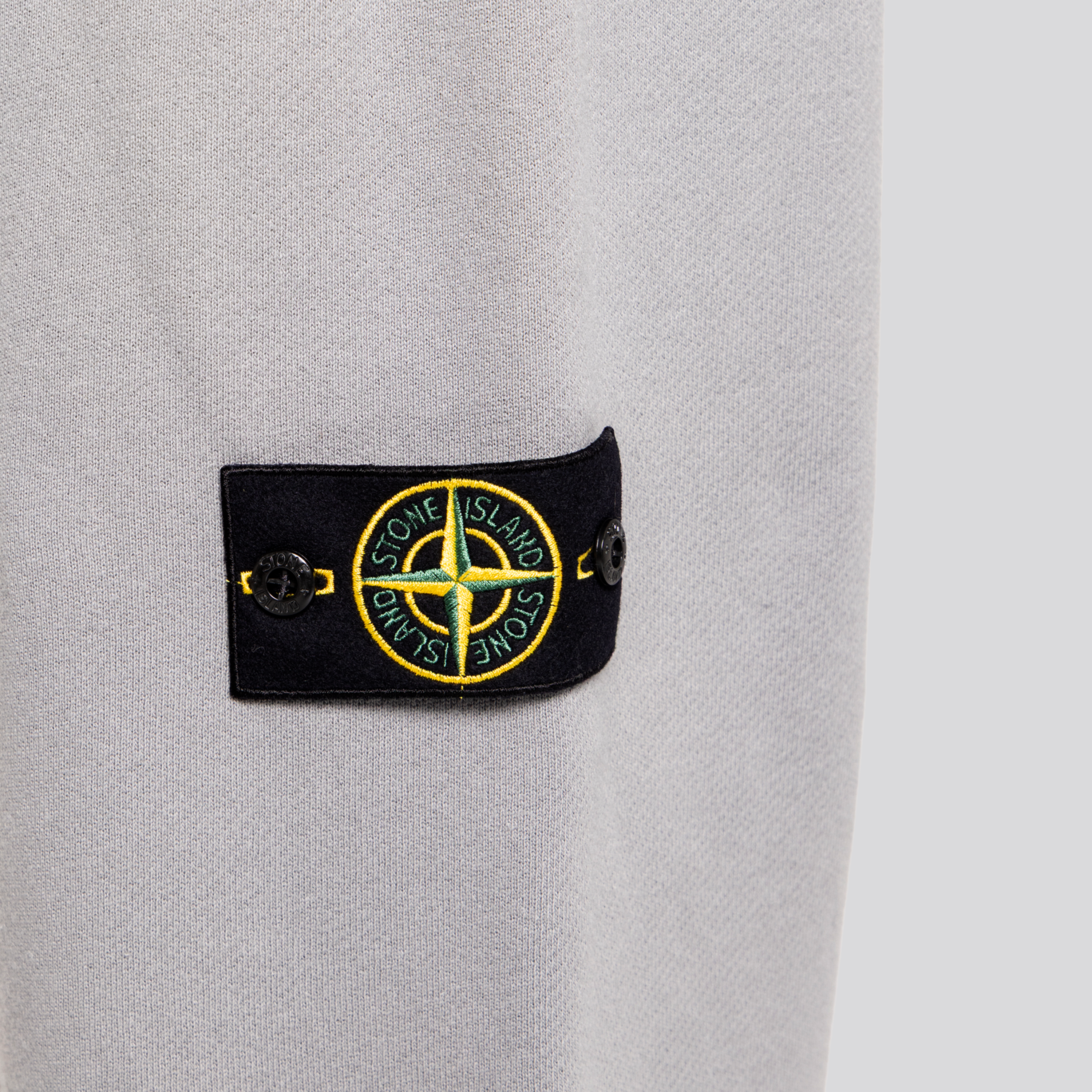 Sudadera Gris Stone Stone Island Tag