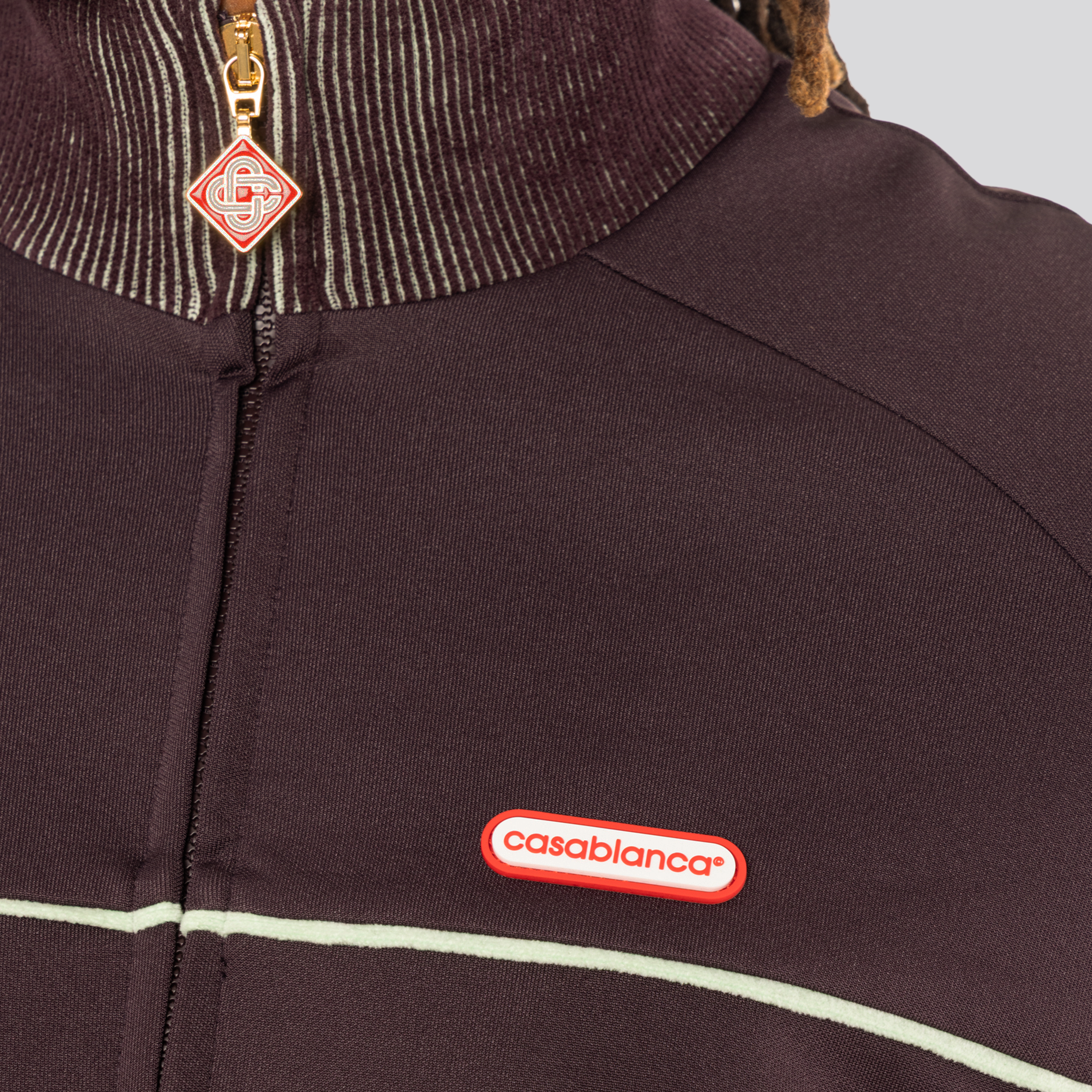 Chaqueta Morado Casablanca Zip