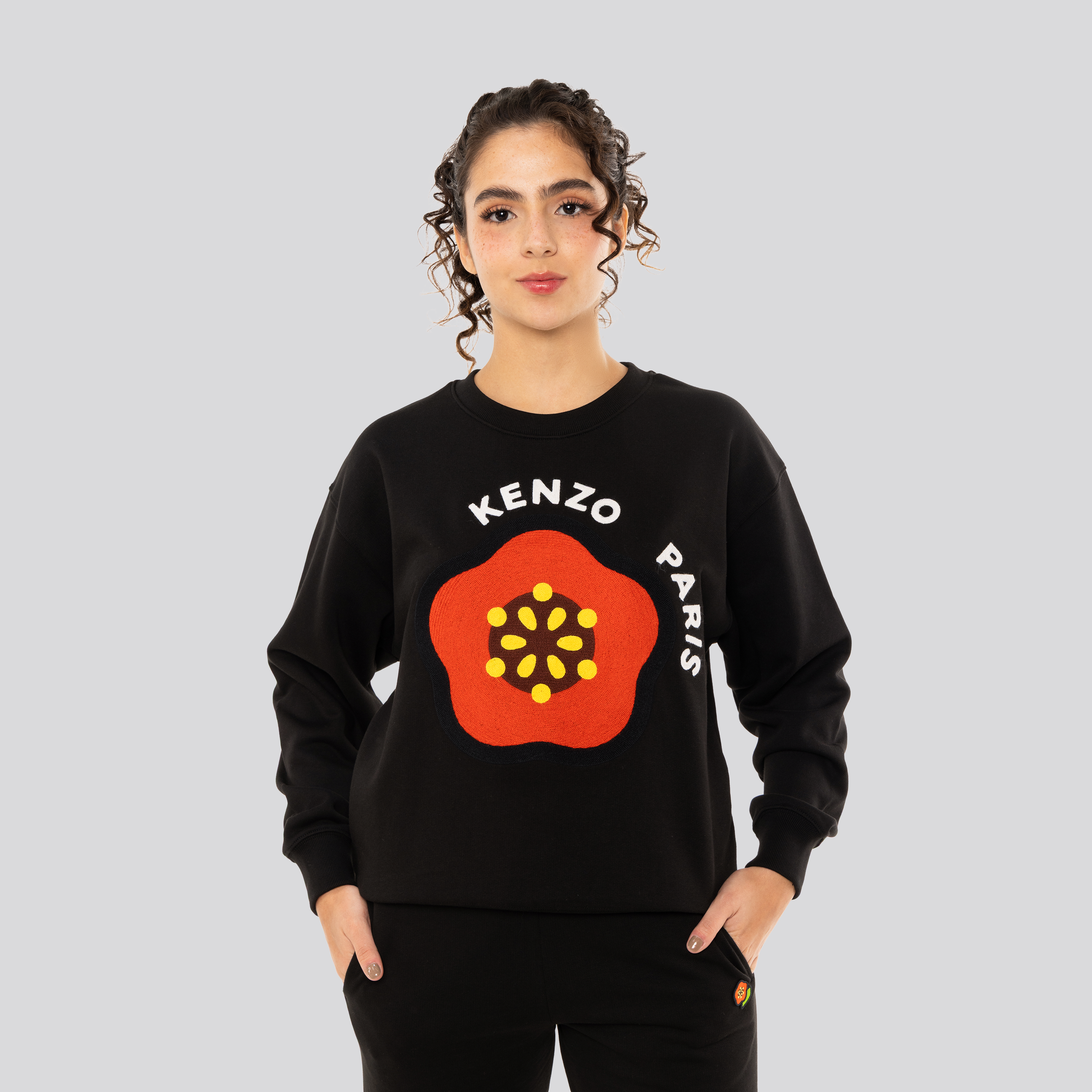 Buzo Negro Kenzo Pop