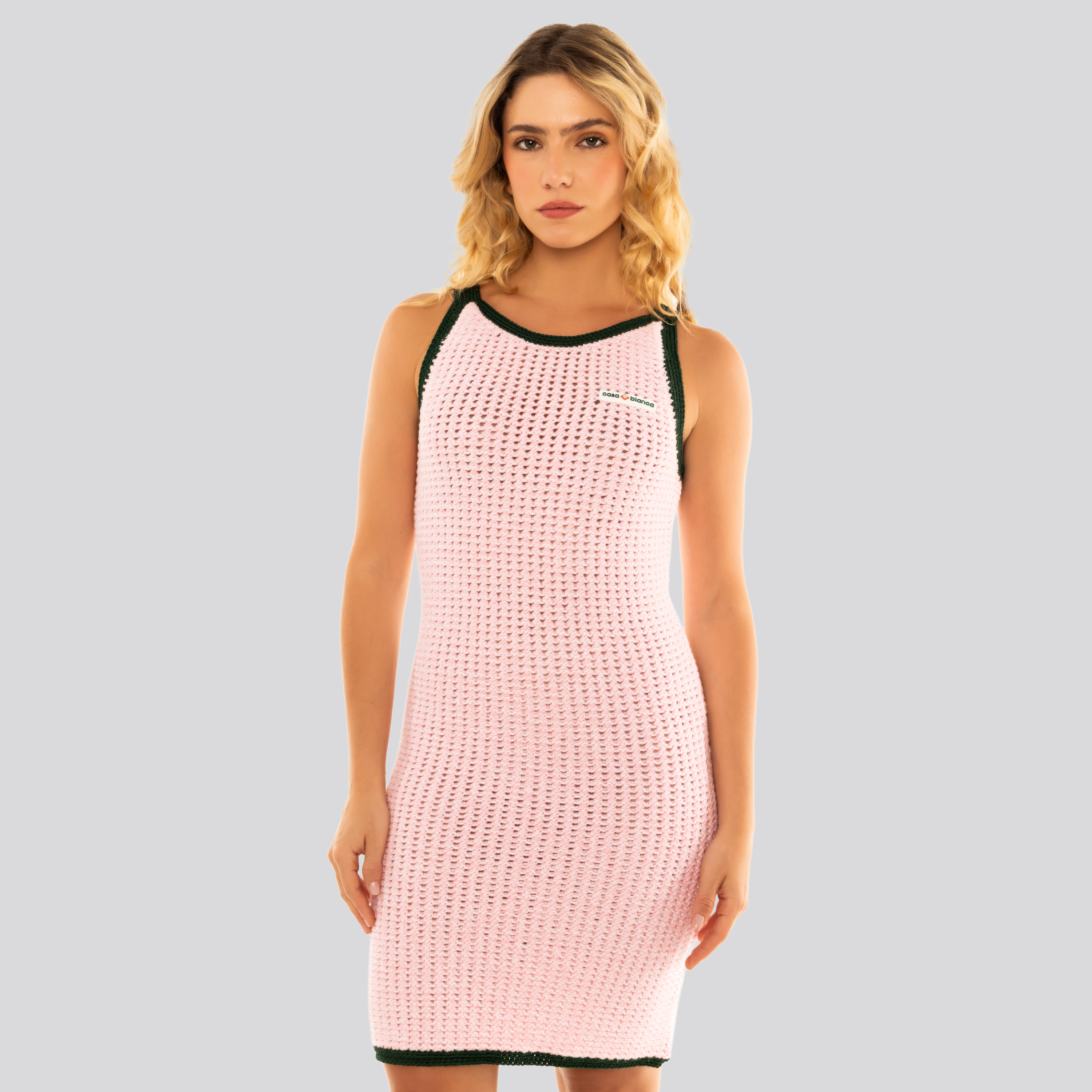 Vestido Rosado Casablanca Mouline