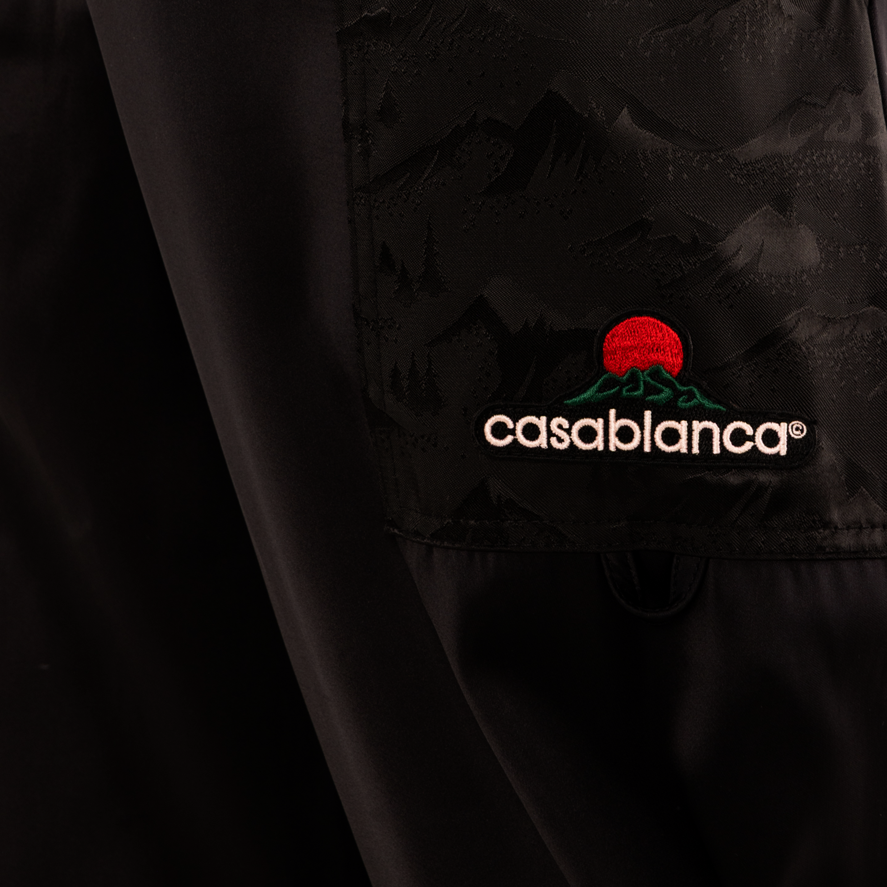 Sudadera Negro Casablanca Casa Mountain Camo