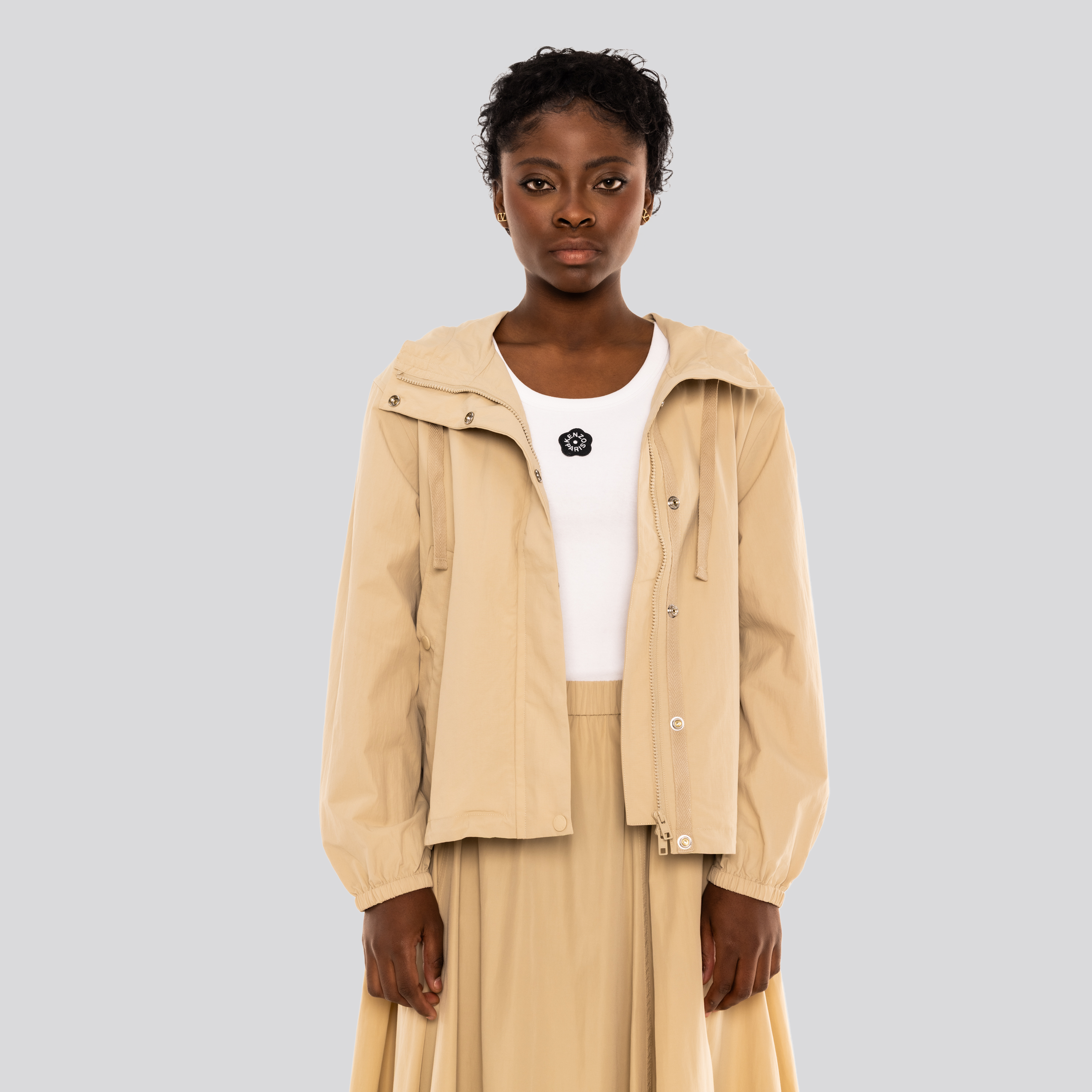 Chaqueta Beige Kenzo Boke Flower