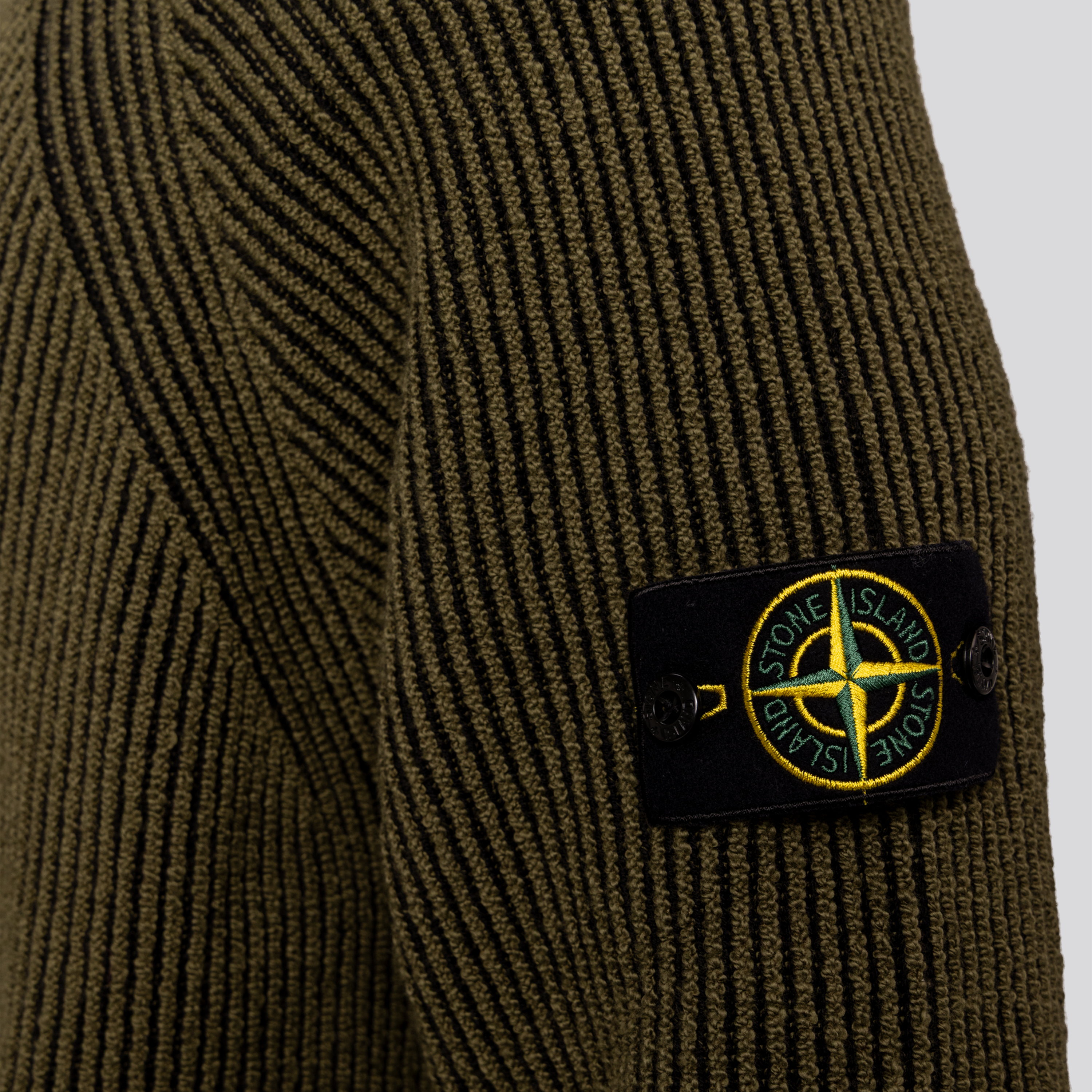 Buzo Verde Stone Island Virgin Wool
