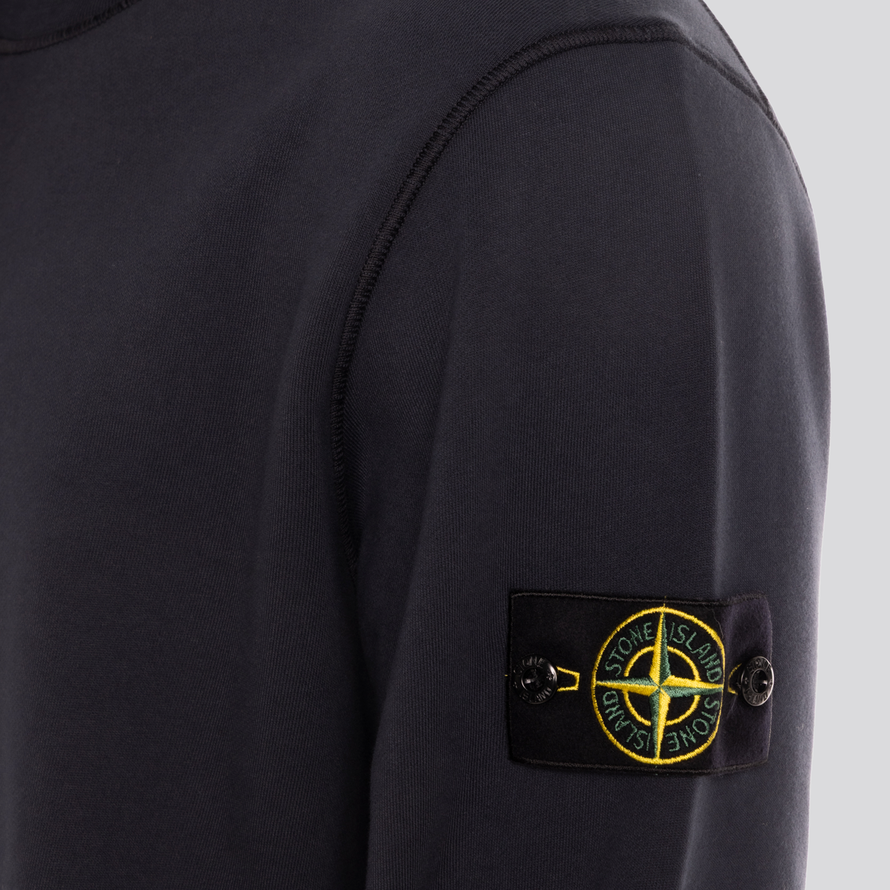 Buzo Azul Stone Island Tag