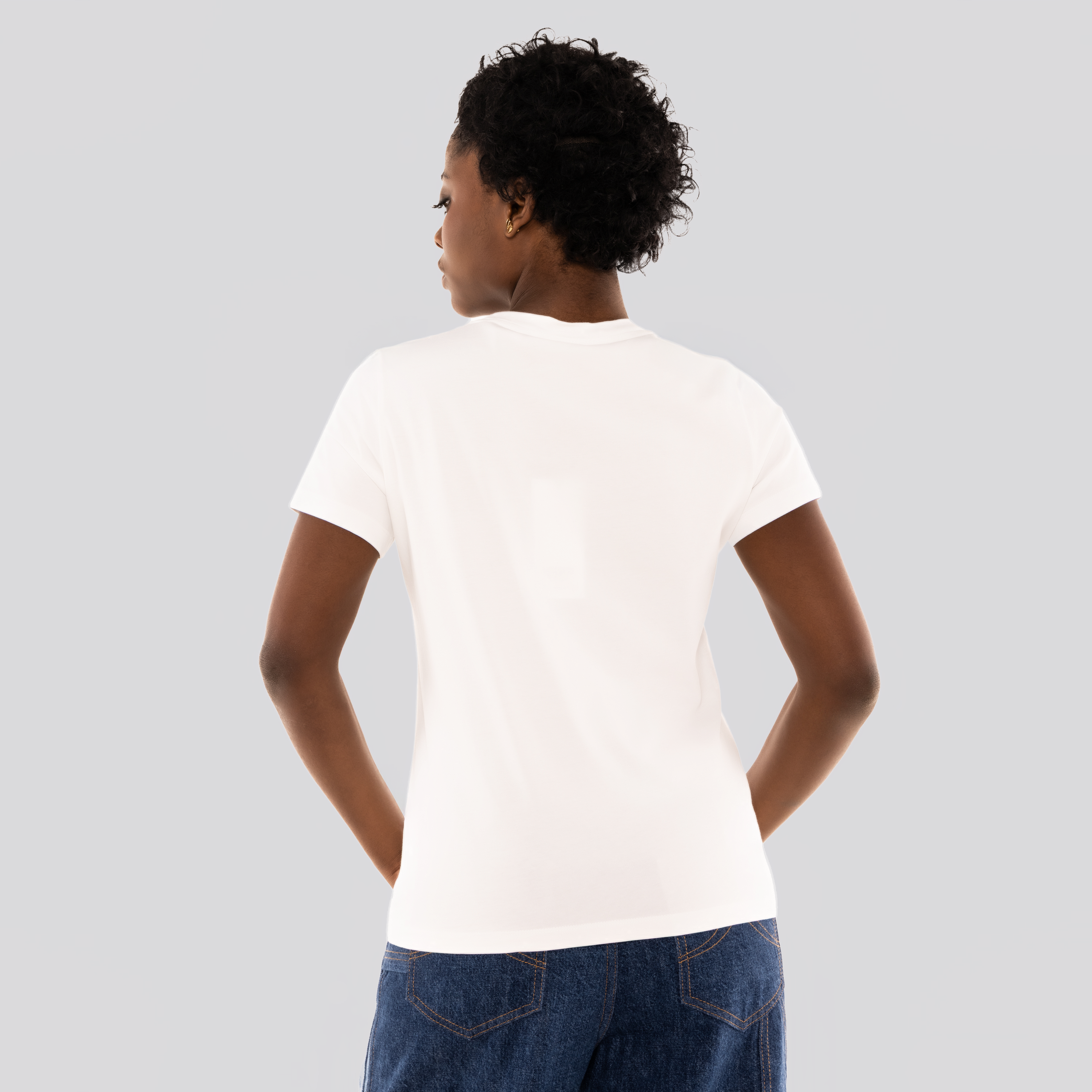 Camiseta Blanca Kenzo Gots Verdy