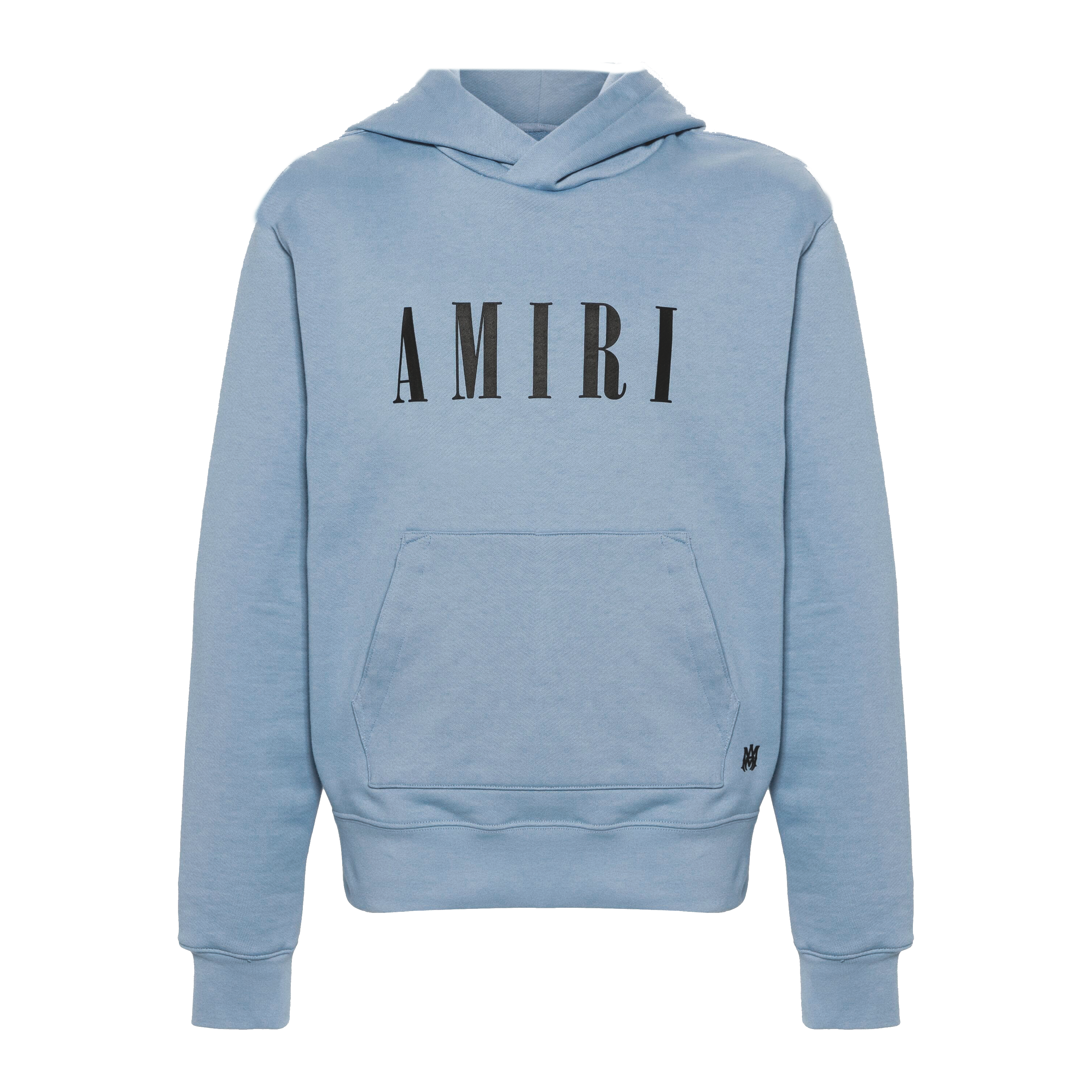 Buzo Tipo Hoodie Celeste AMIRI Core Logo