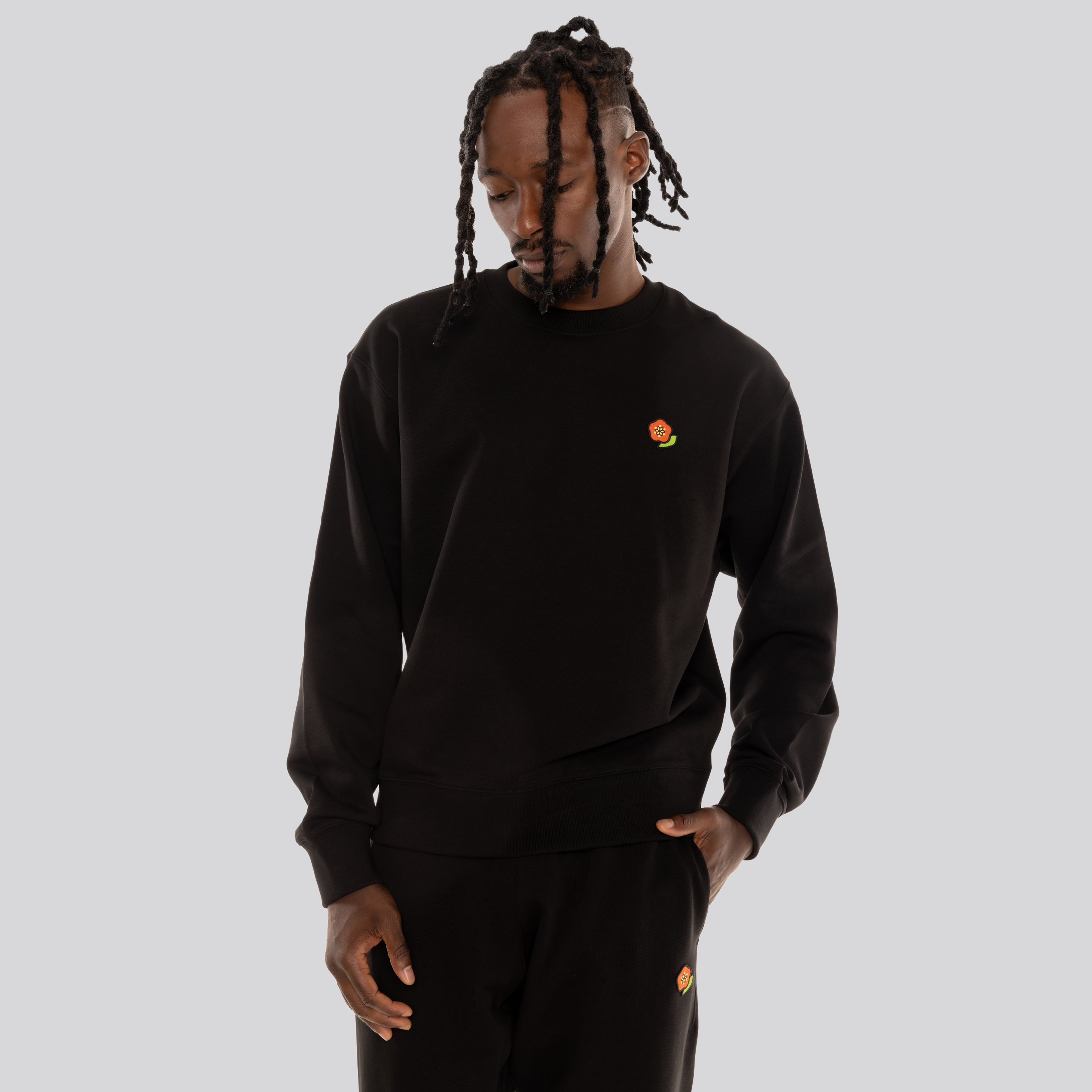 Buzo Negro Kenzo Brodé