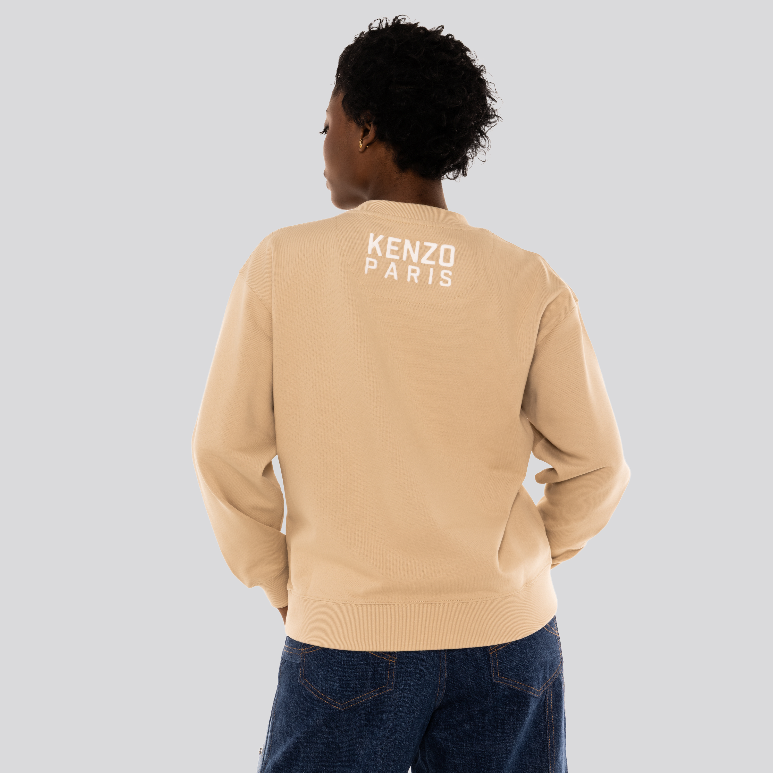 Buzo Beige Kenzo Big Tiger