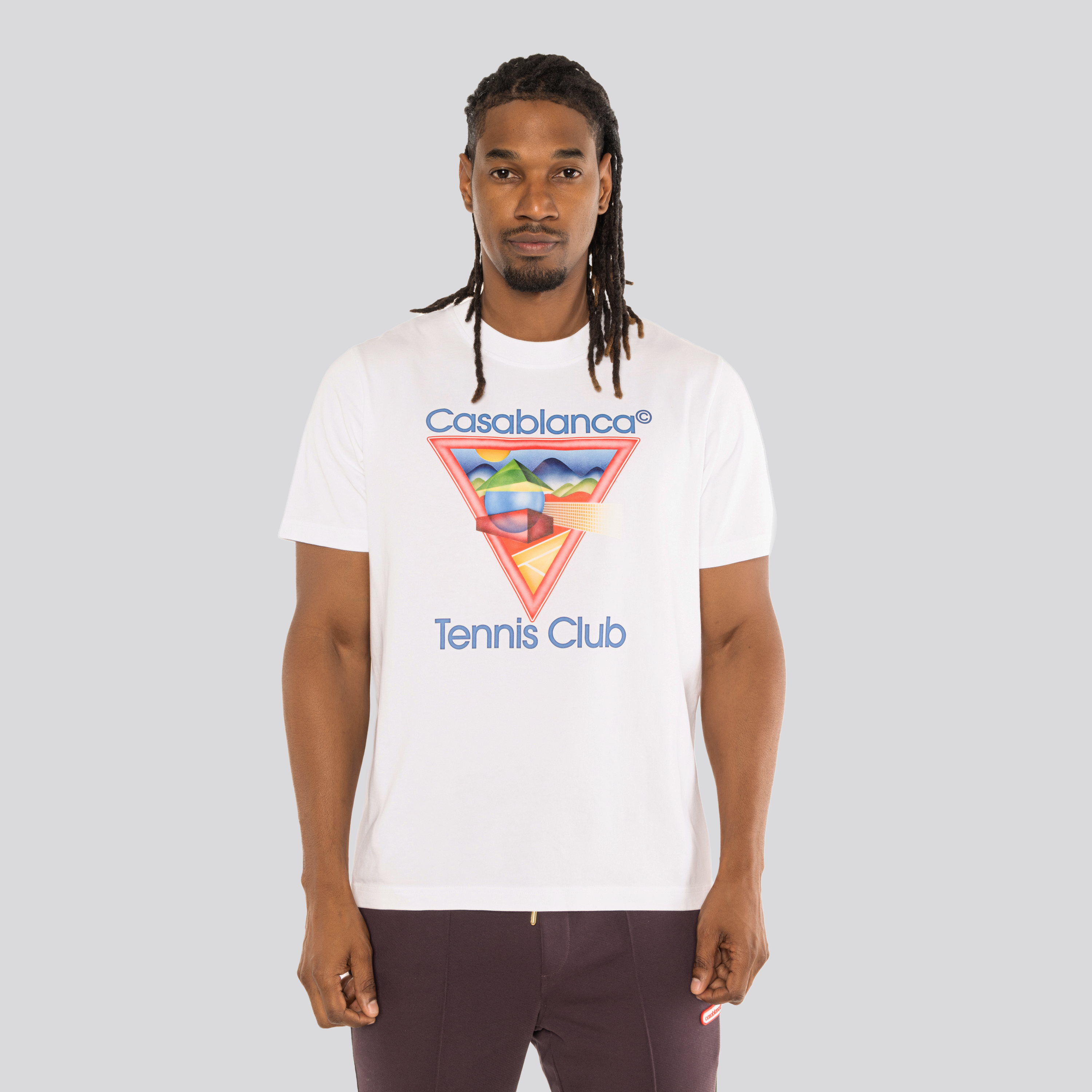 Camiseta Blanca Casablanca Tennis Club Icon