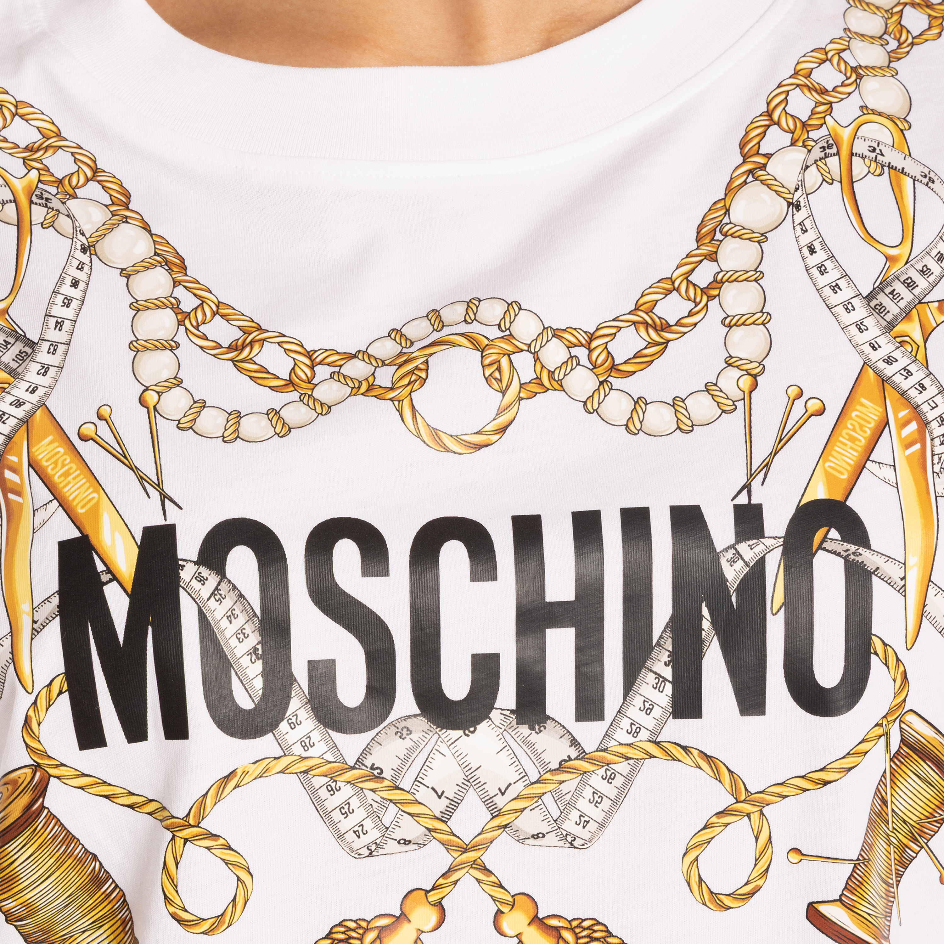 Vestido Blanco Moschino Taylor
