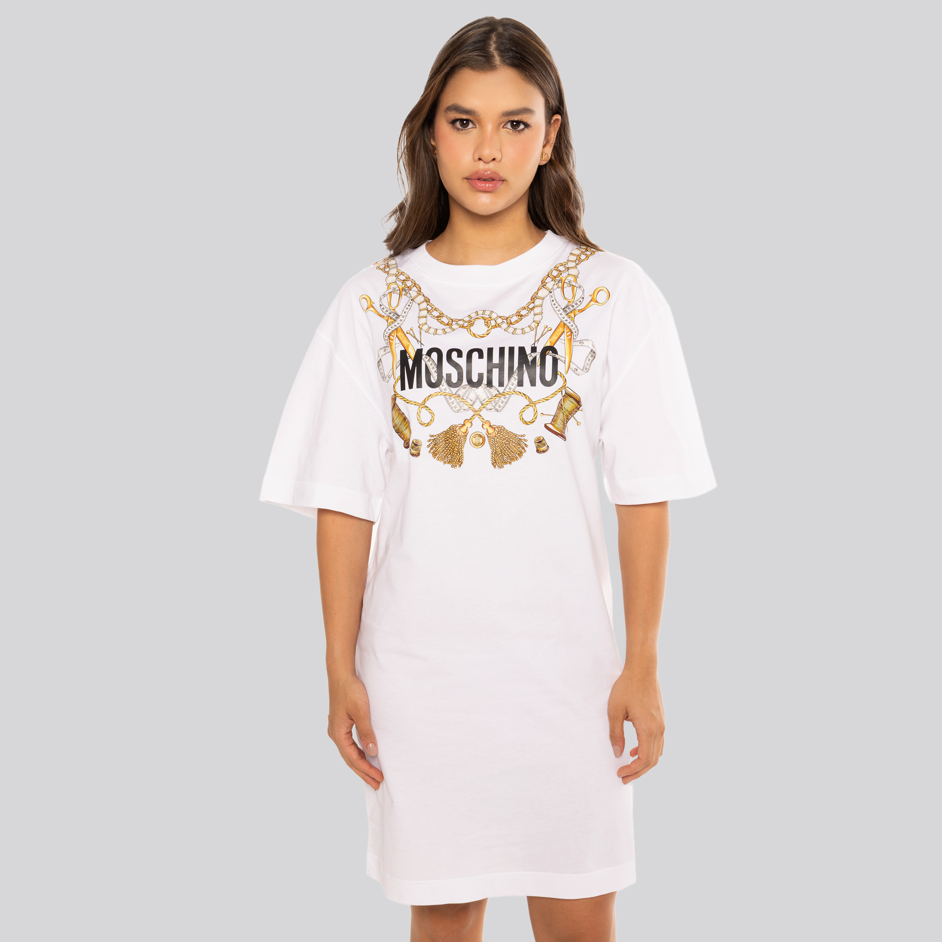 Vestido Blanco Moschino Taylor