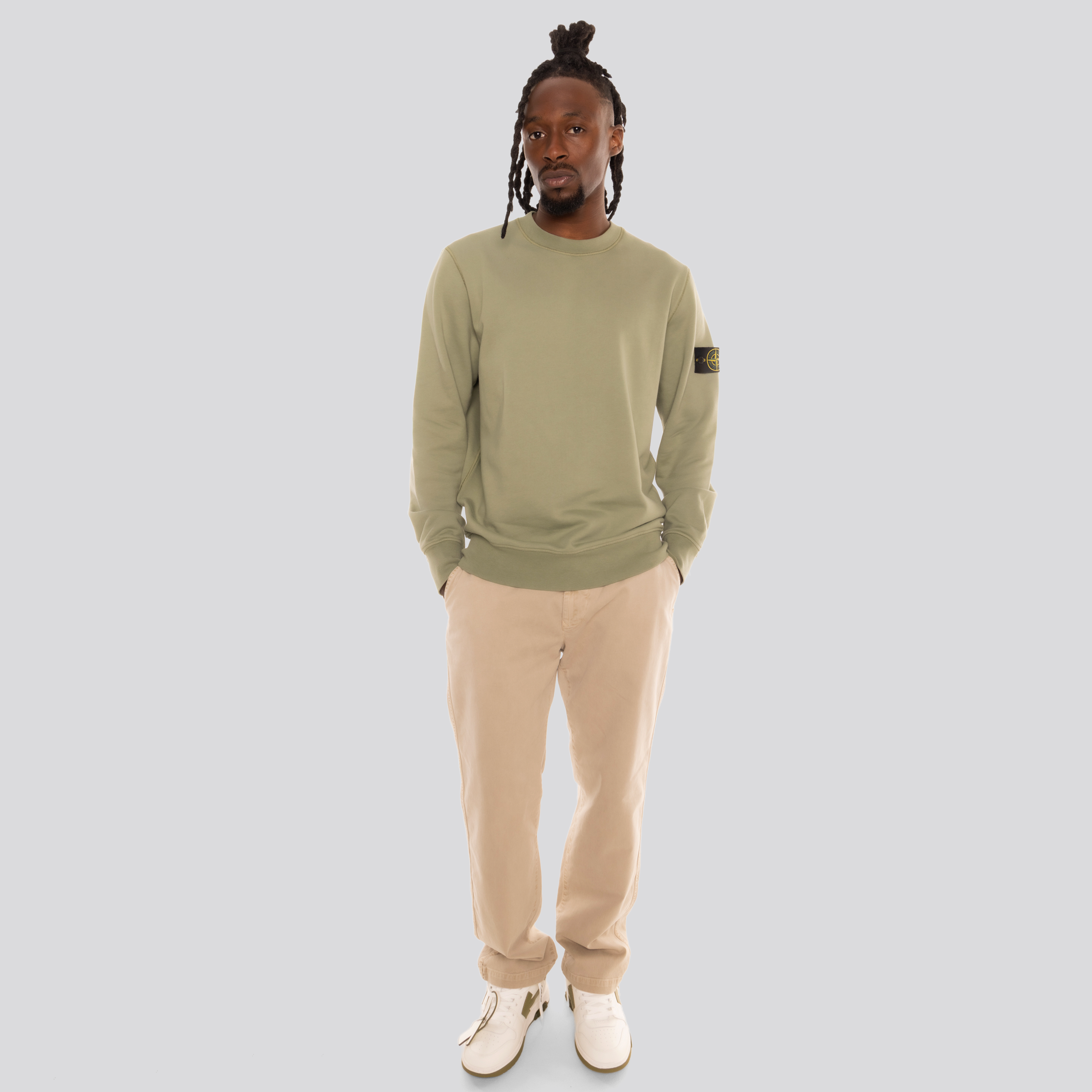 Buzo Verde Stone Island Tag