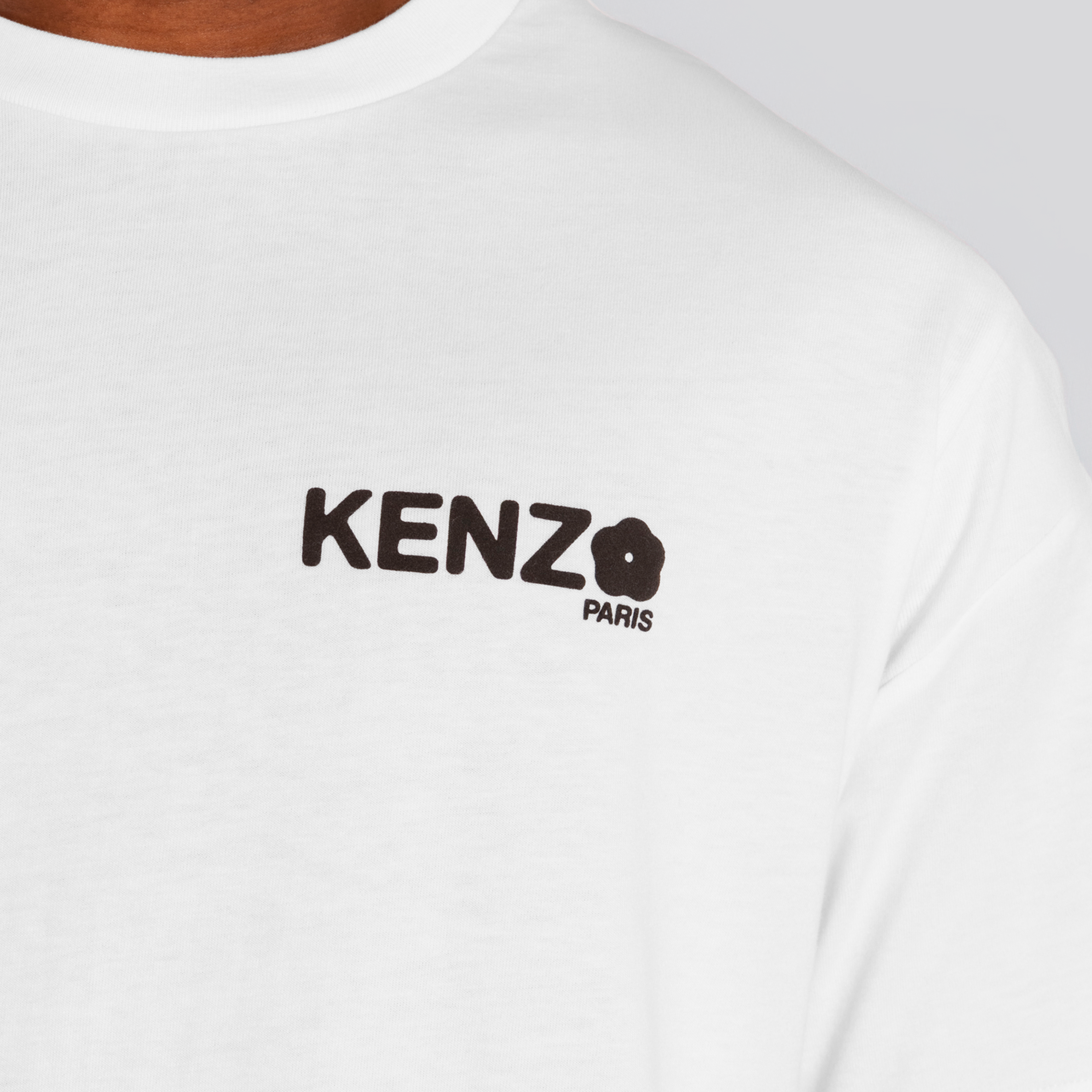 Camiseta Blanca Kenzo Flower