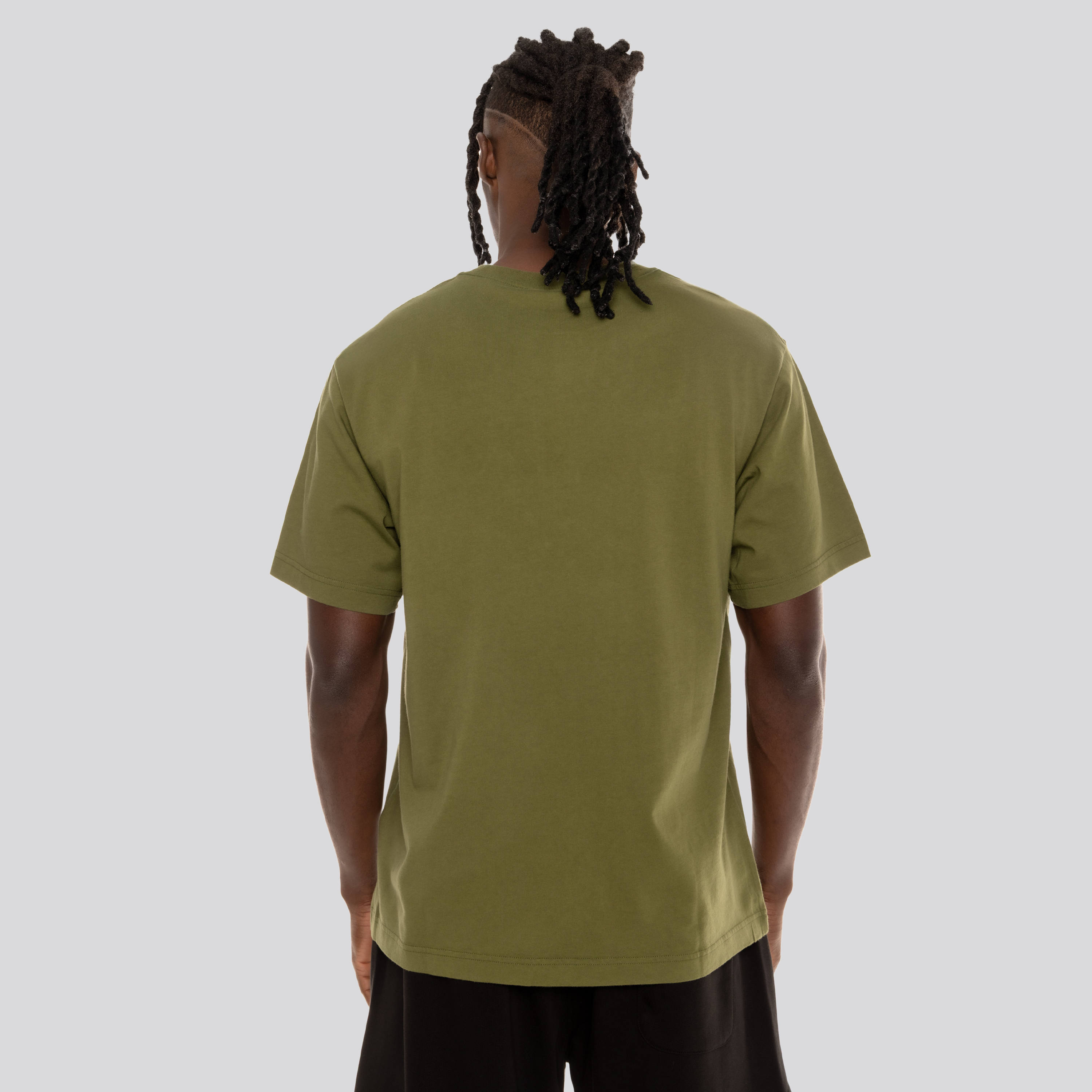 Camiseta Verde Kenzo Flower Logo