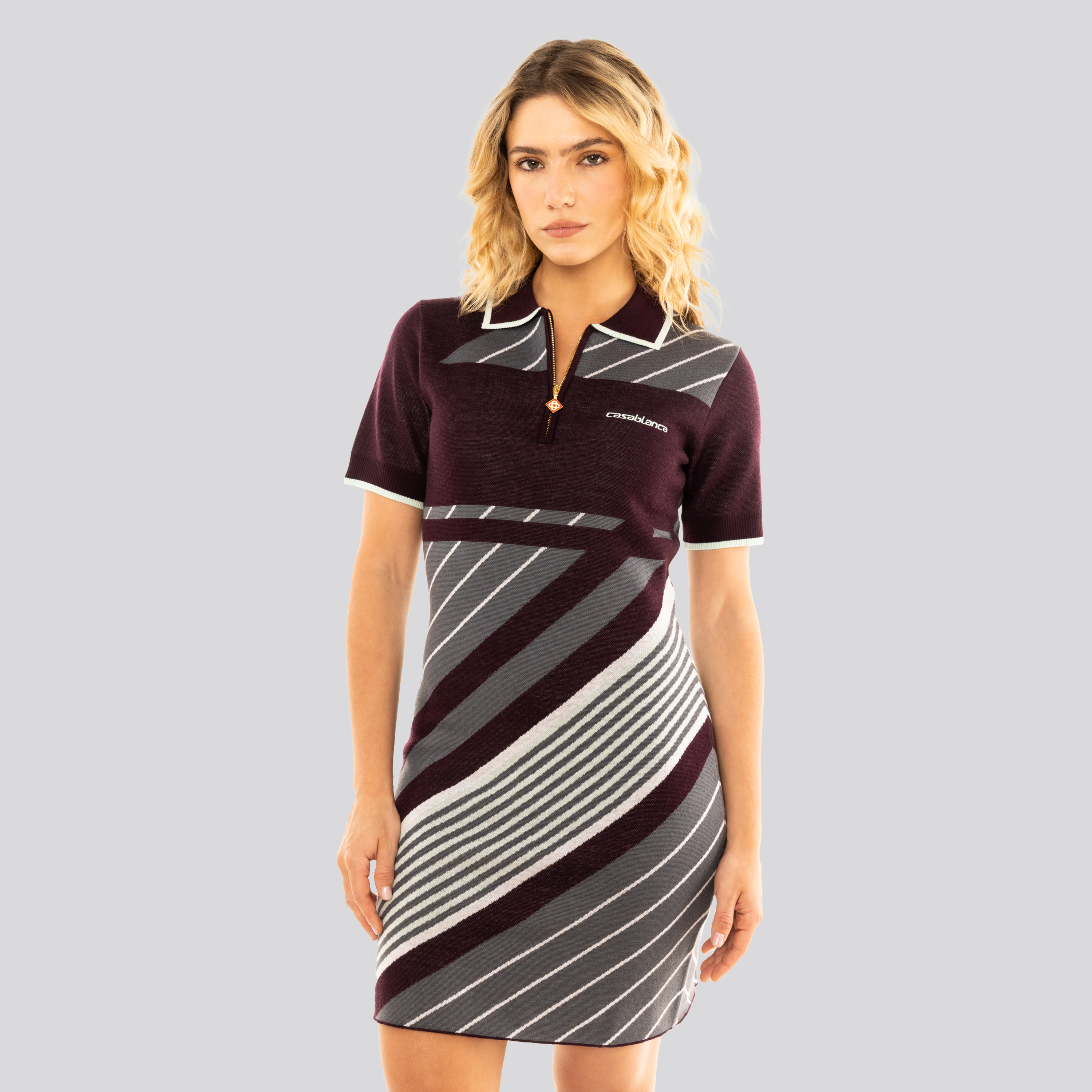 Vestido Morado Casablanca Sporty