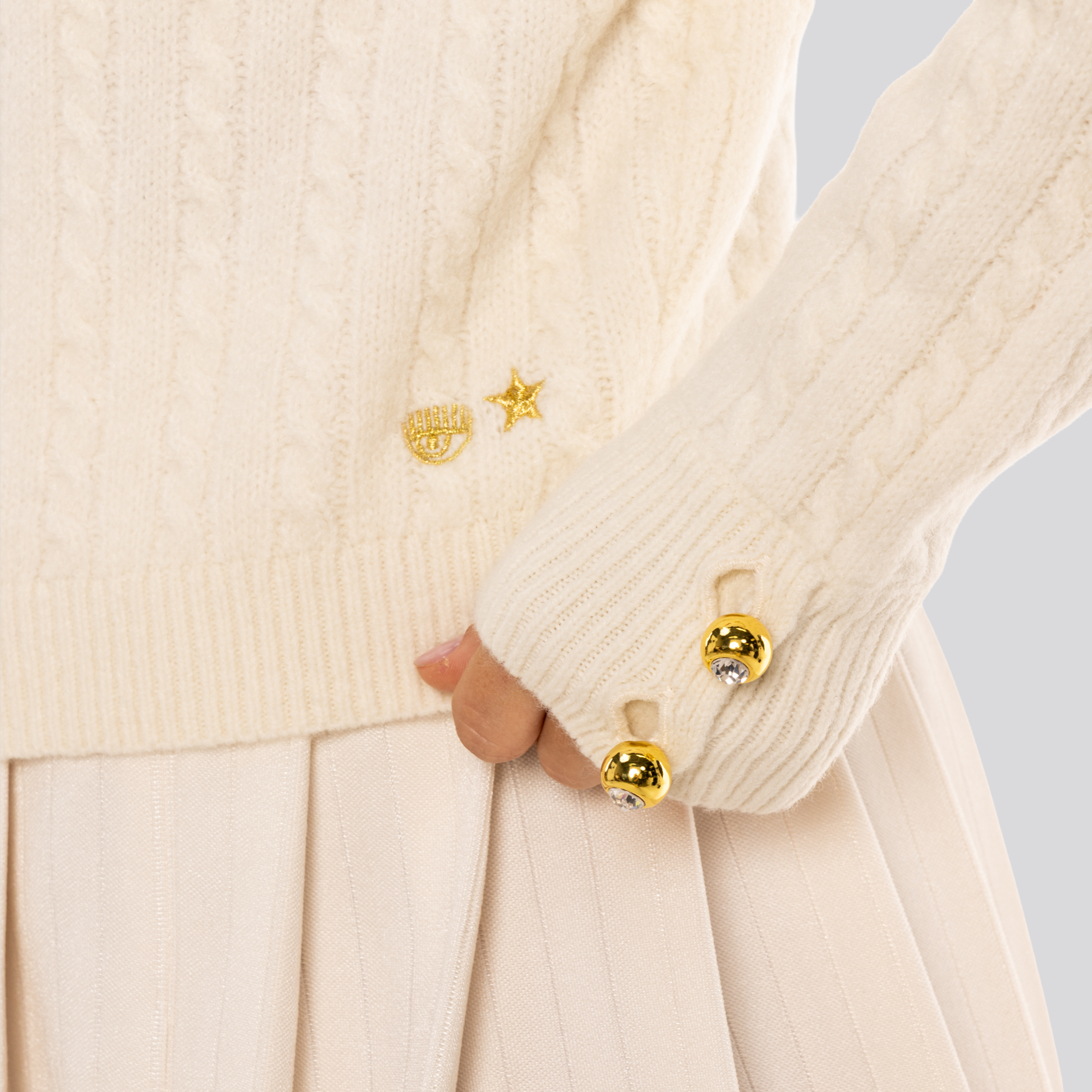 Buzo Blanco Chiara Ferragni
