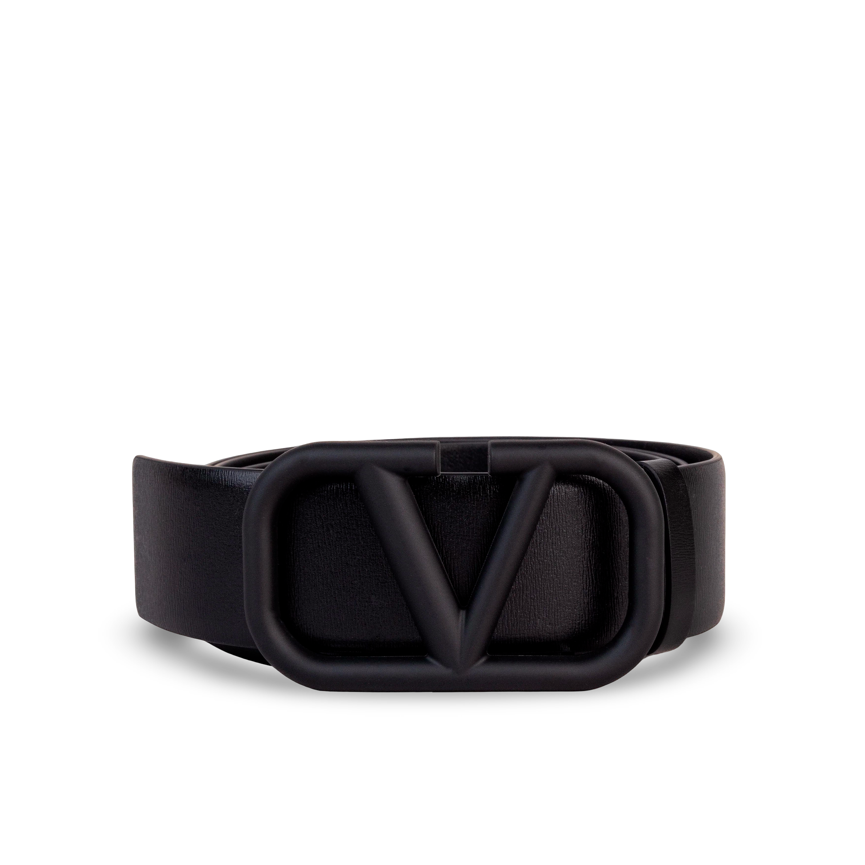 Cinturón Negro Valentino Negro Vlogo