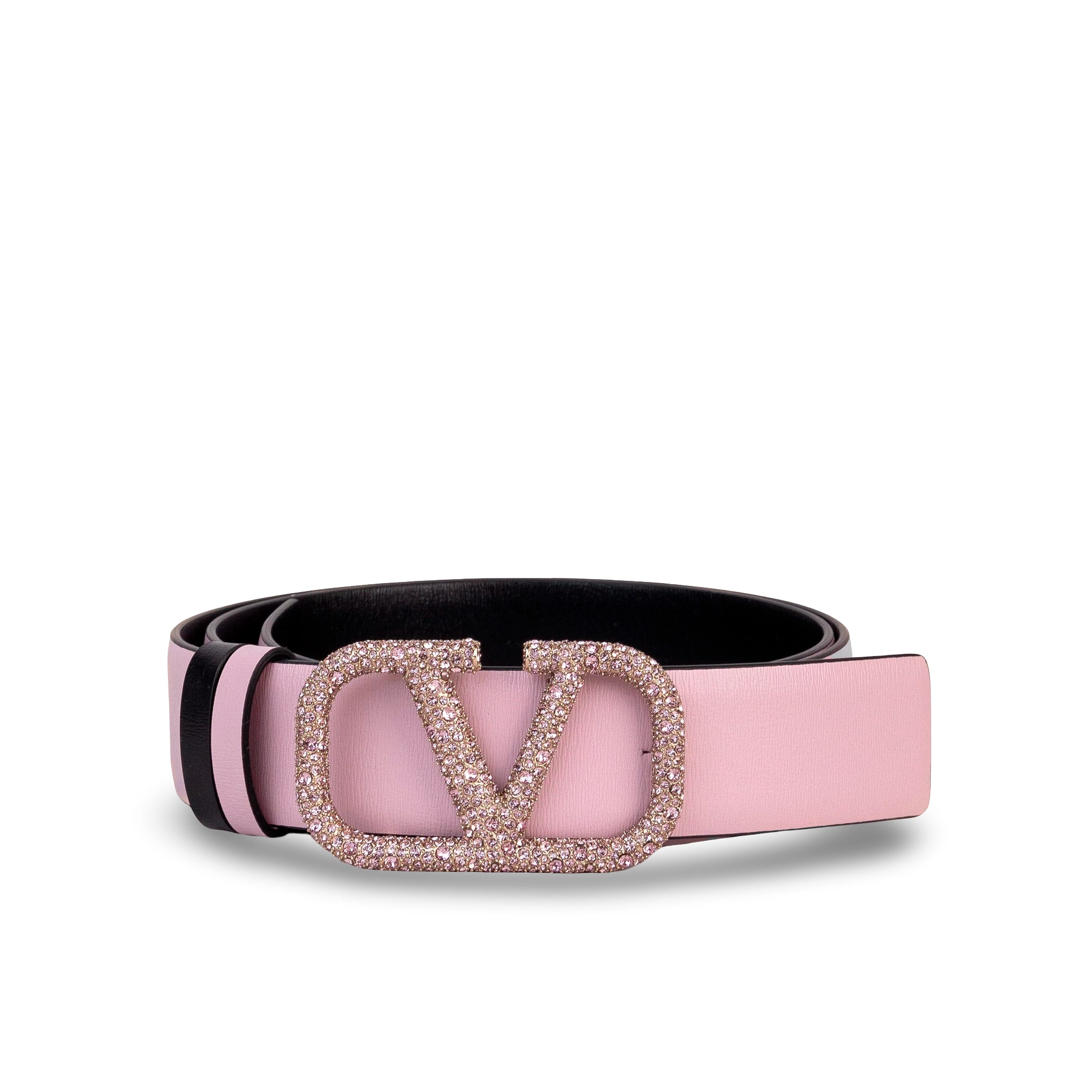 Cinturón Lila Valentino Vlogo Crystals