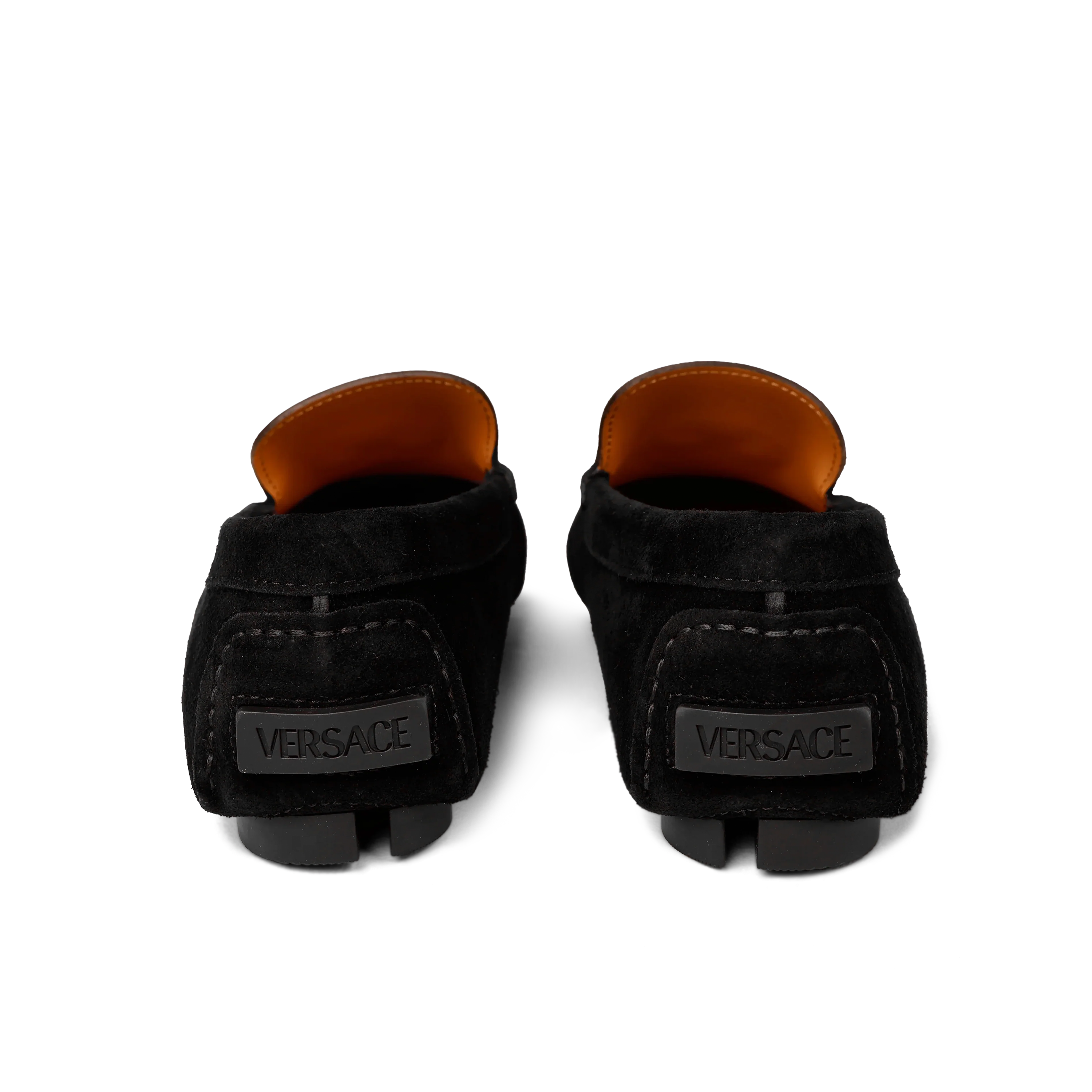 Mocasines Negros Versace Medusa