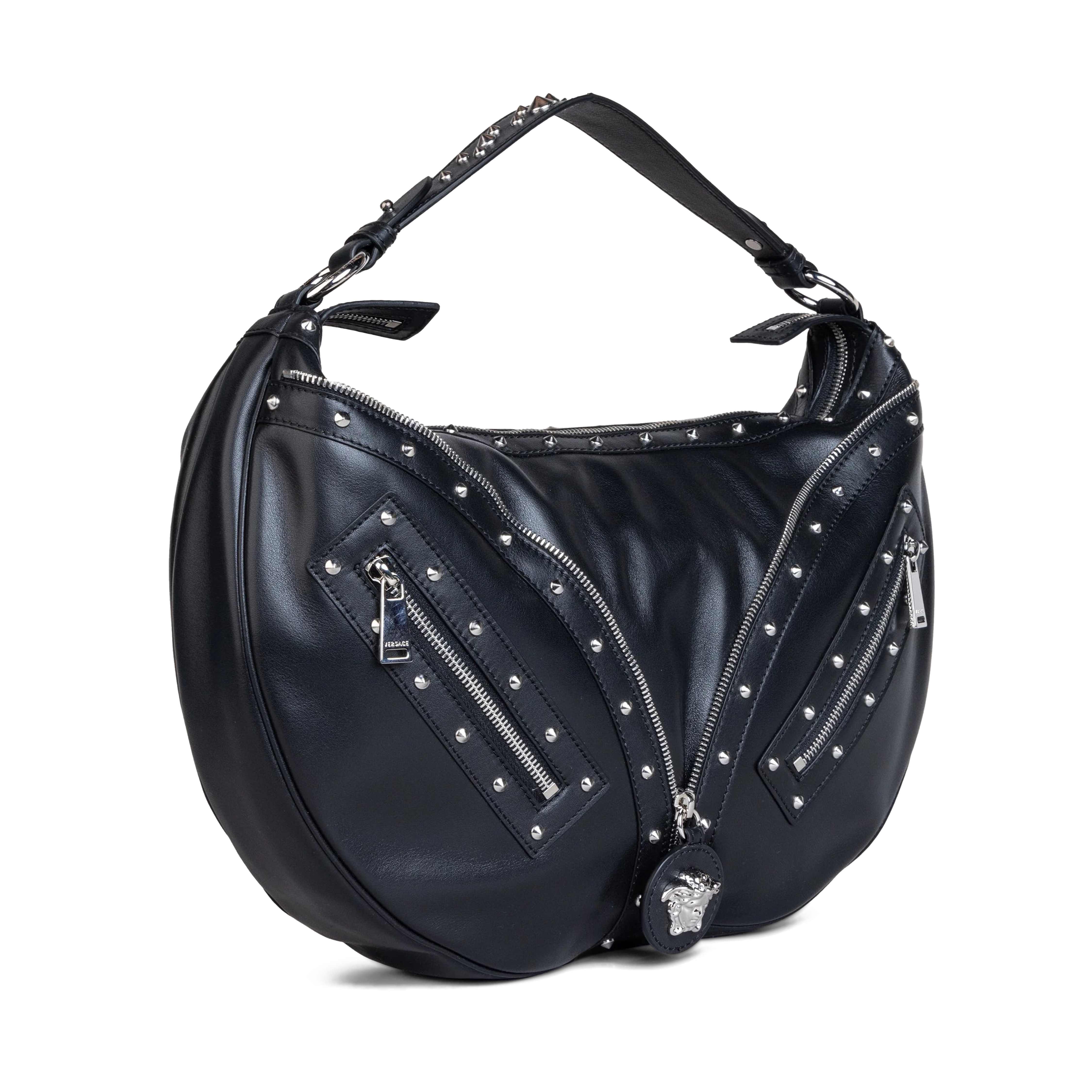 Cartera Negra Versace Big Repeat