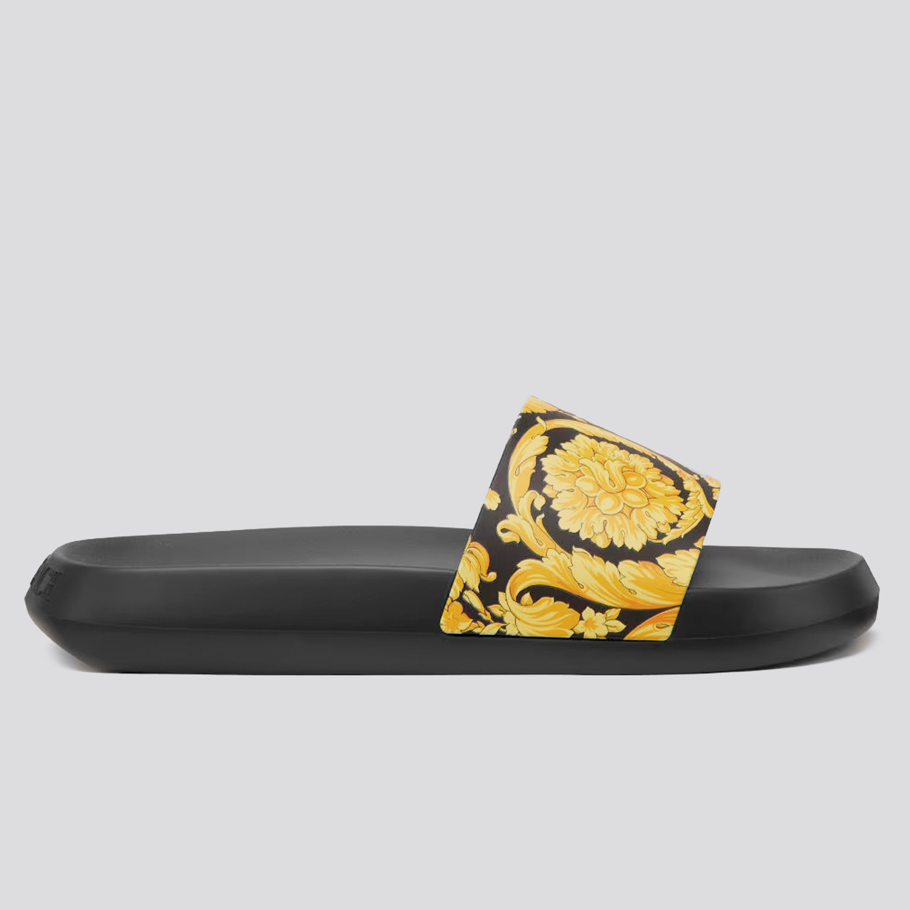 Sandalias Negras Versace Baroque