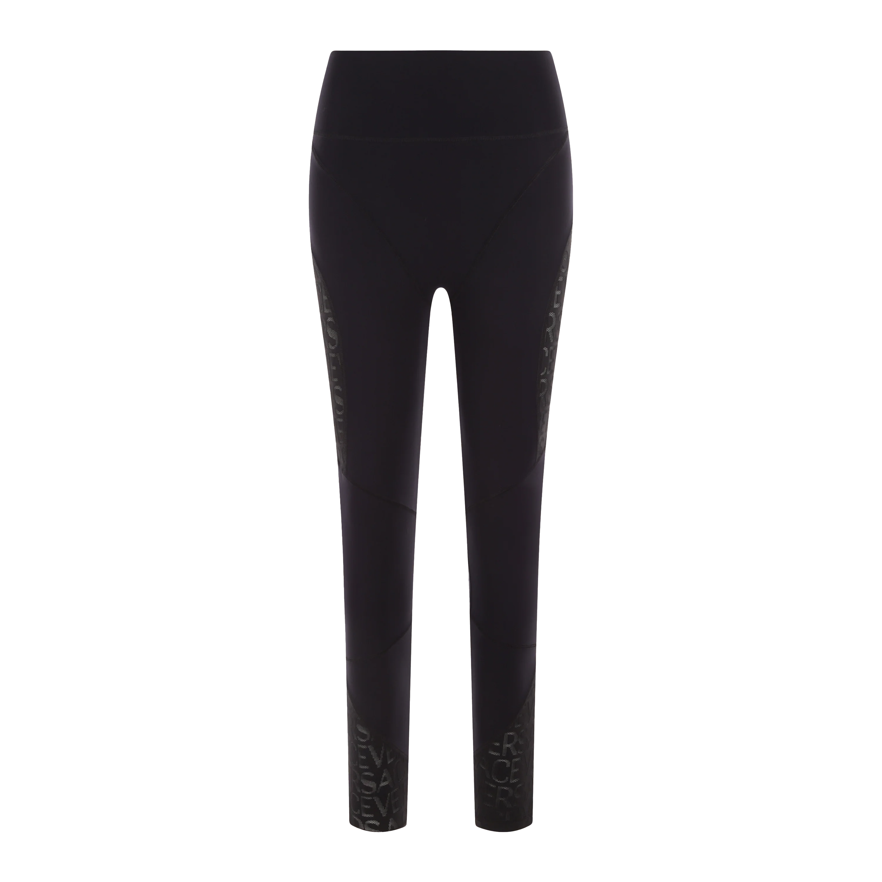 Legging Negro Versace Monogram