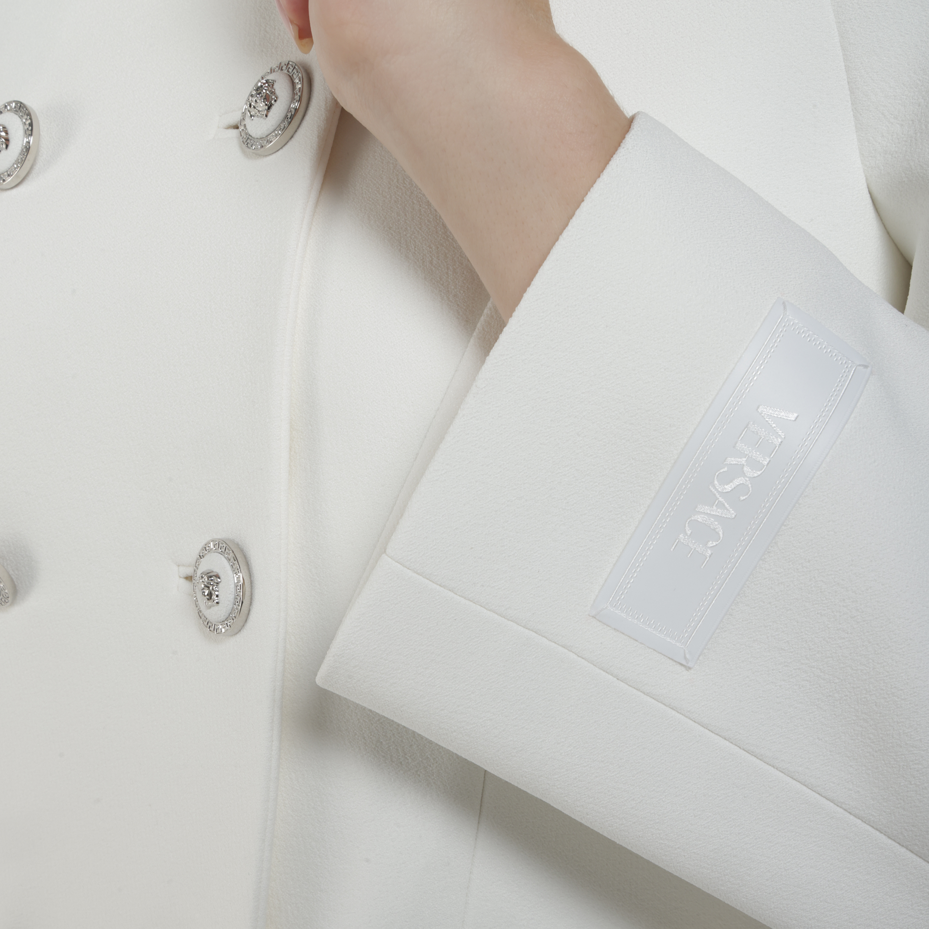 Chaqueta Blanca Versace