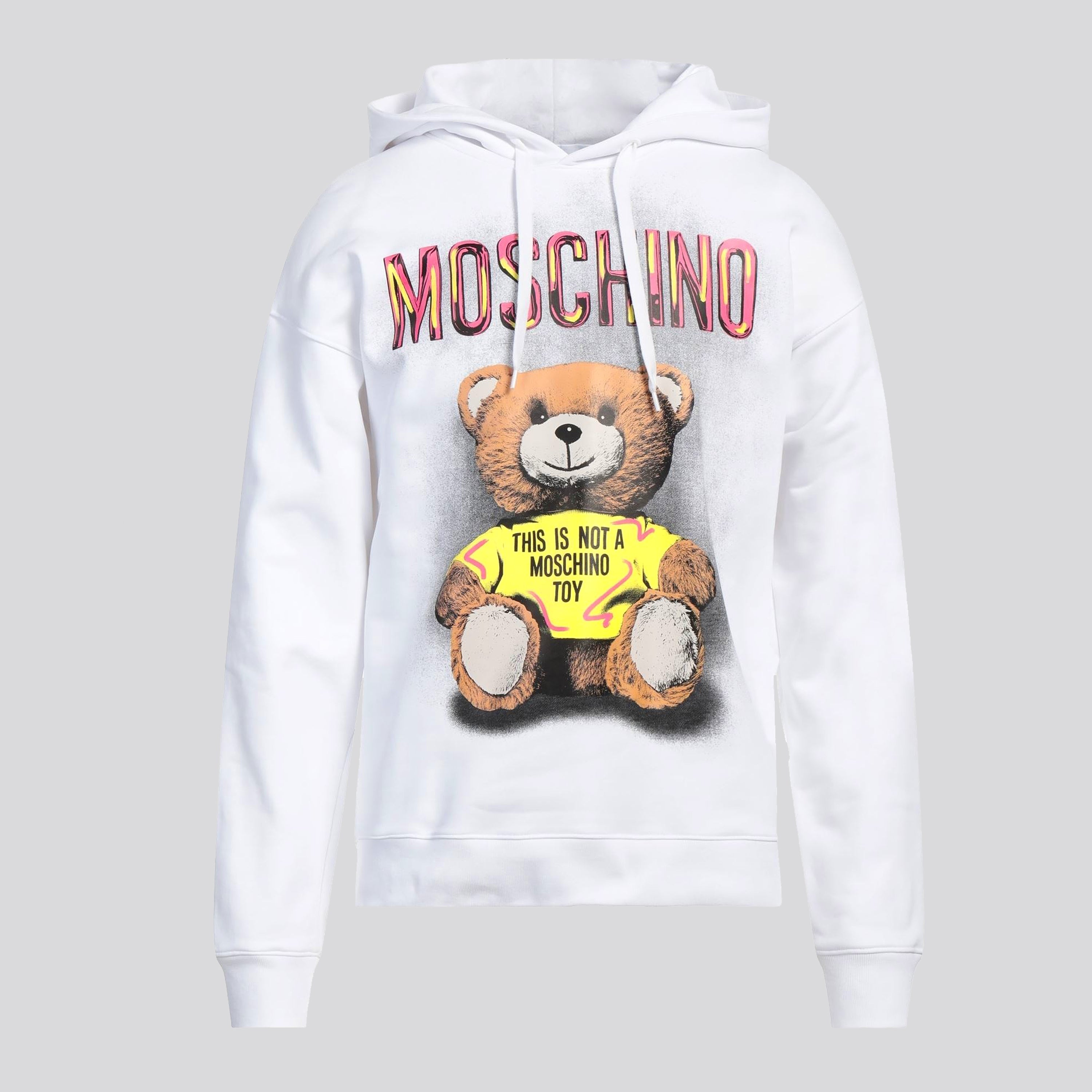 Buzo Tipo Hoodie Blanco Moschino Couture Bear T-Shirt