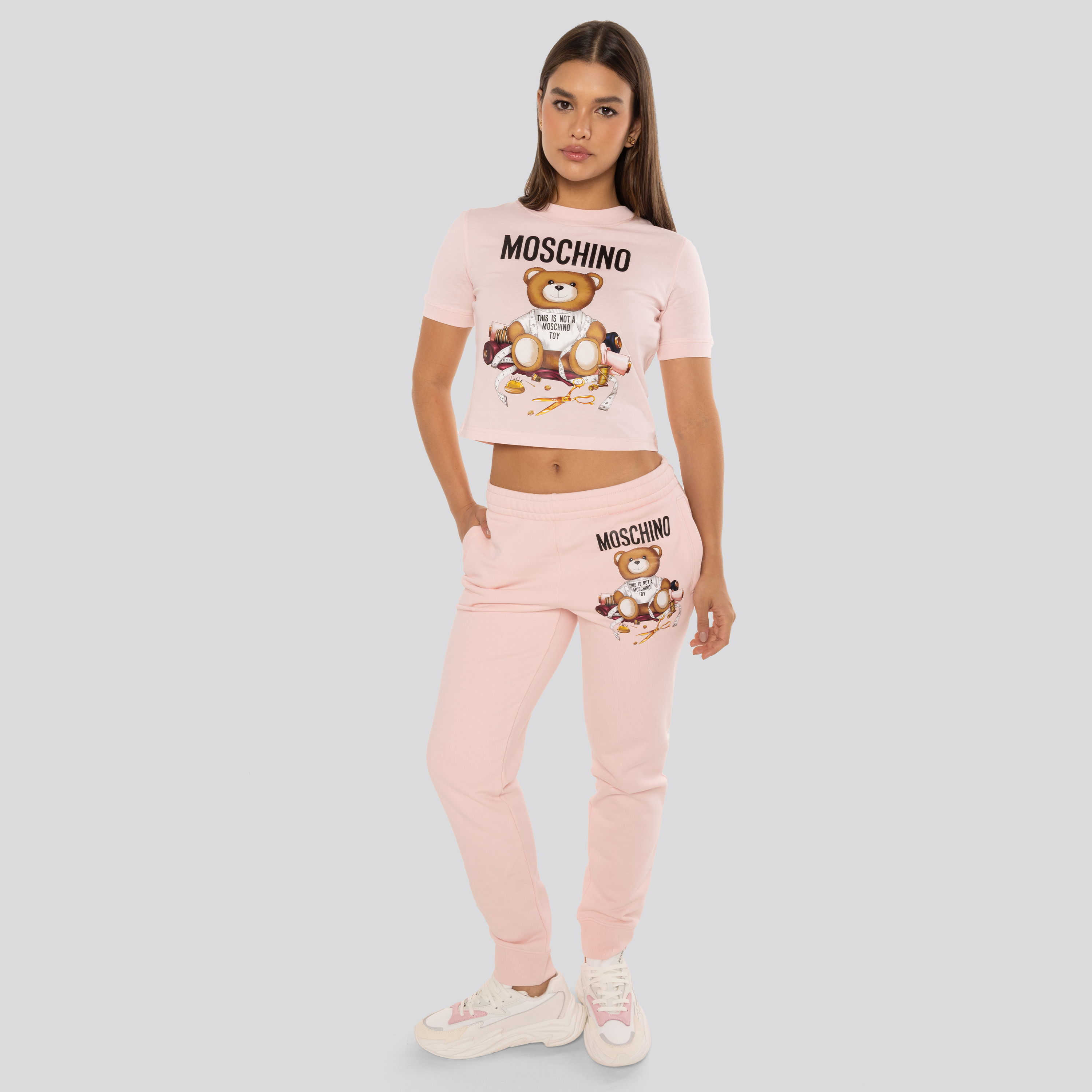 Sudadera Rosada Moschino Taylor