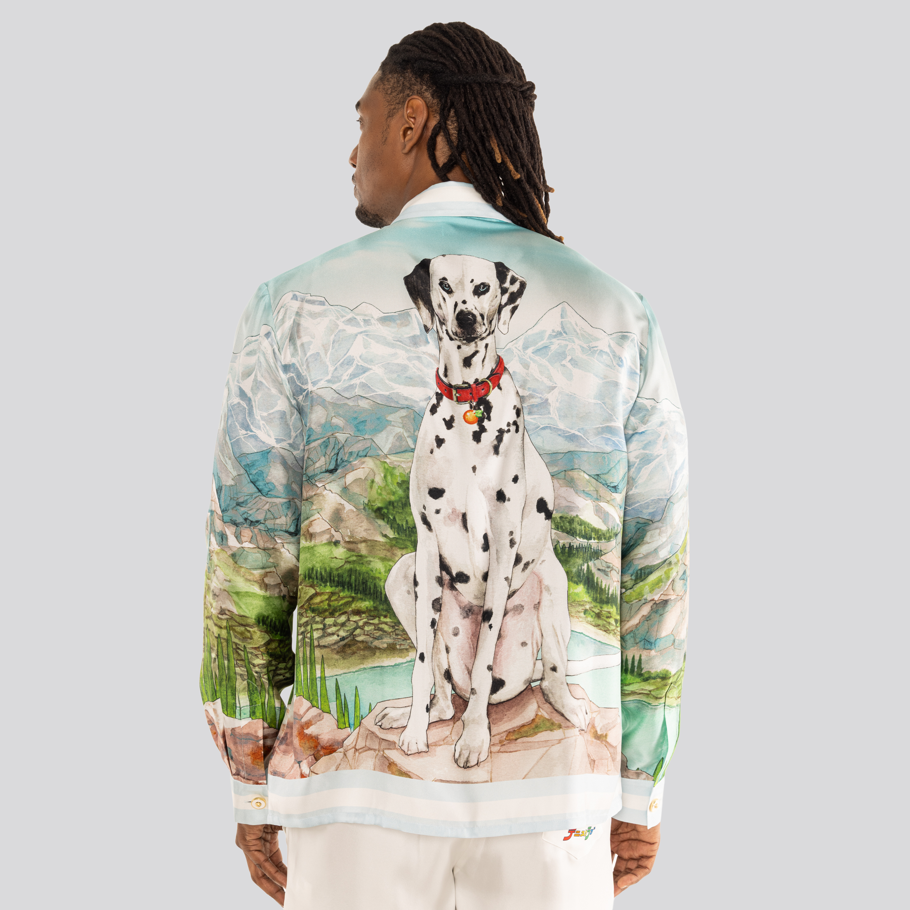 Camisa Multicolor Casablanca Dalmatian A La Montange
