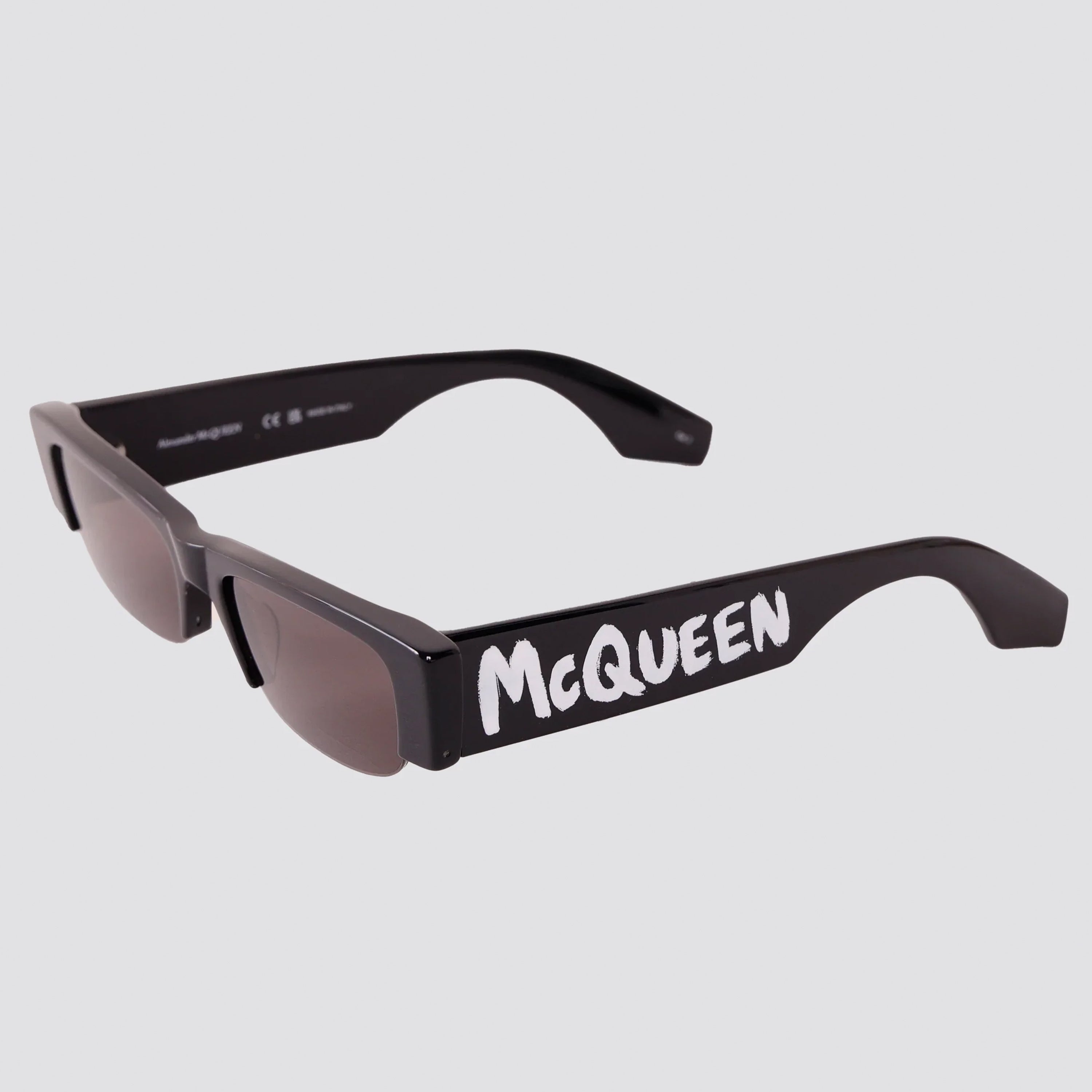 Gafas de Sol Negras Logo White McQueen