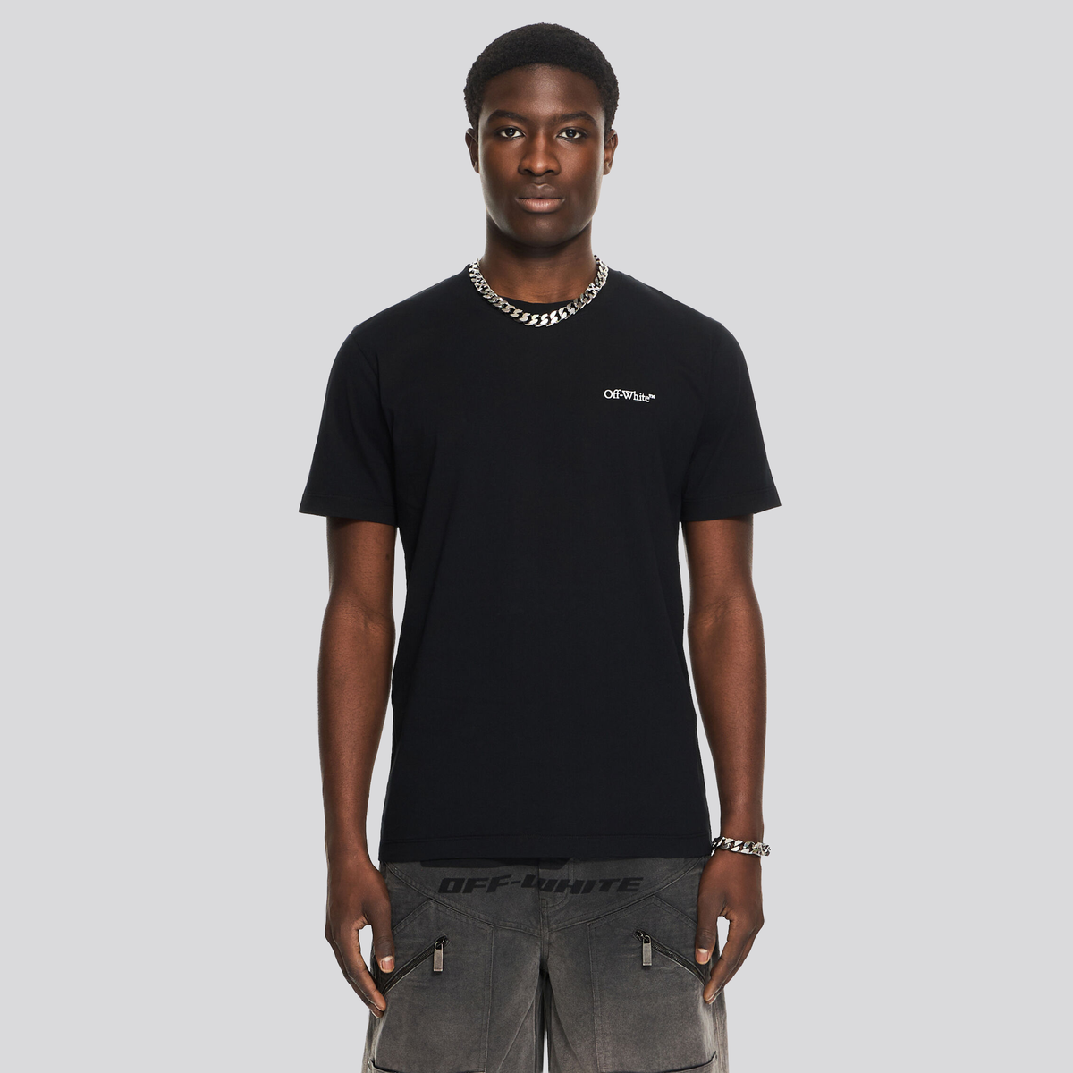 Camiseta Negra Off-White Metal Arrow