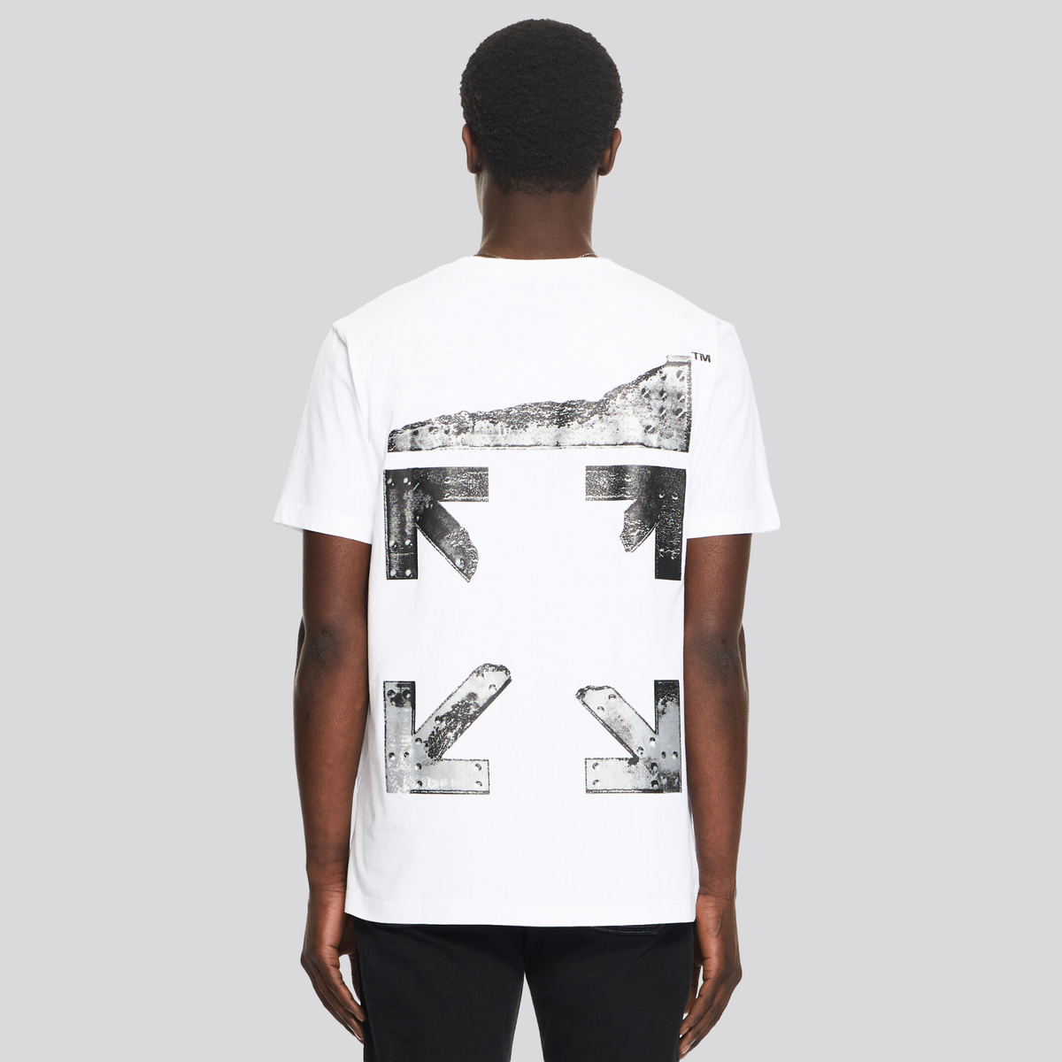 Camiseta Blanca Off-White Metal Arrow