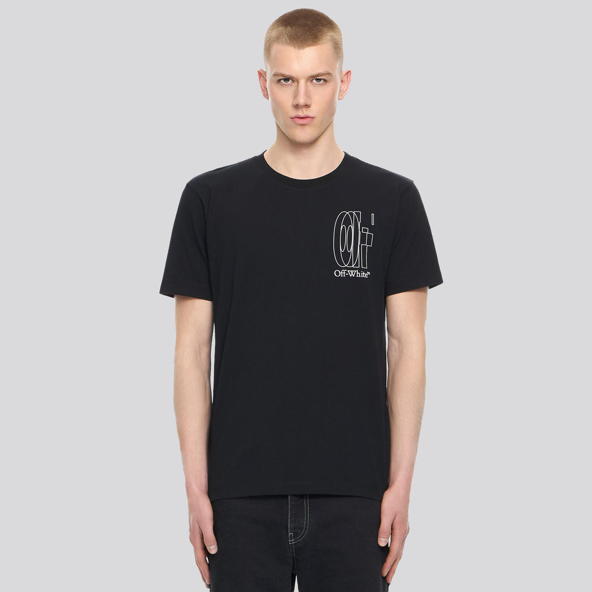 Camiseta Negra Off-White Double Arrow