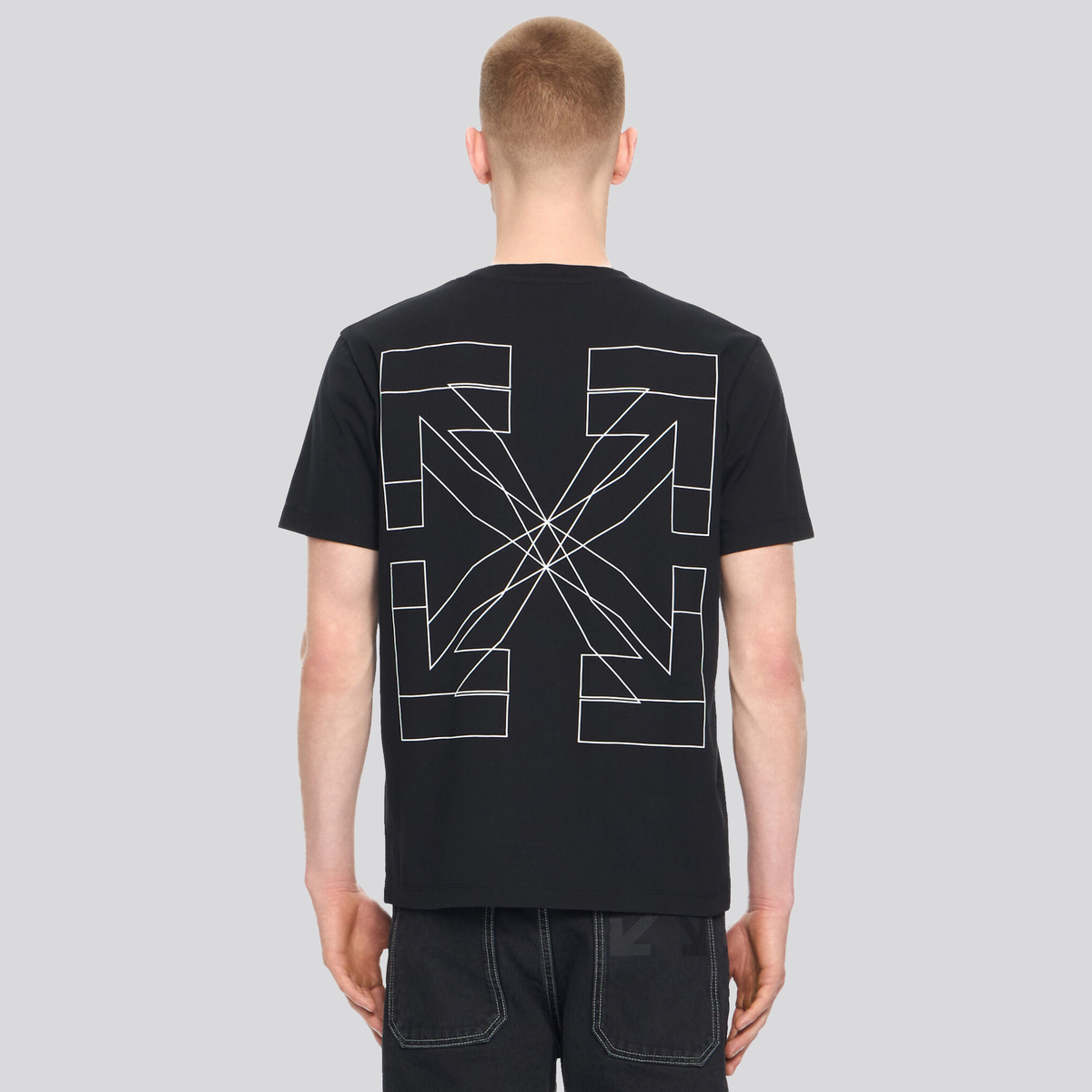 Camiseta Negra Off-White Double Arrow